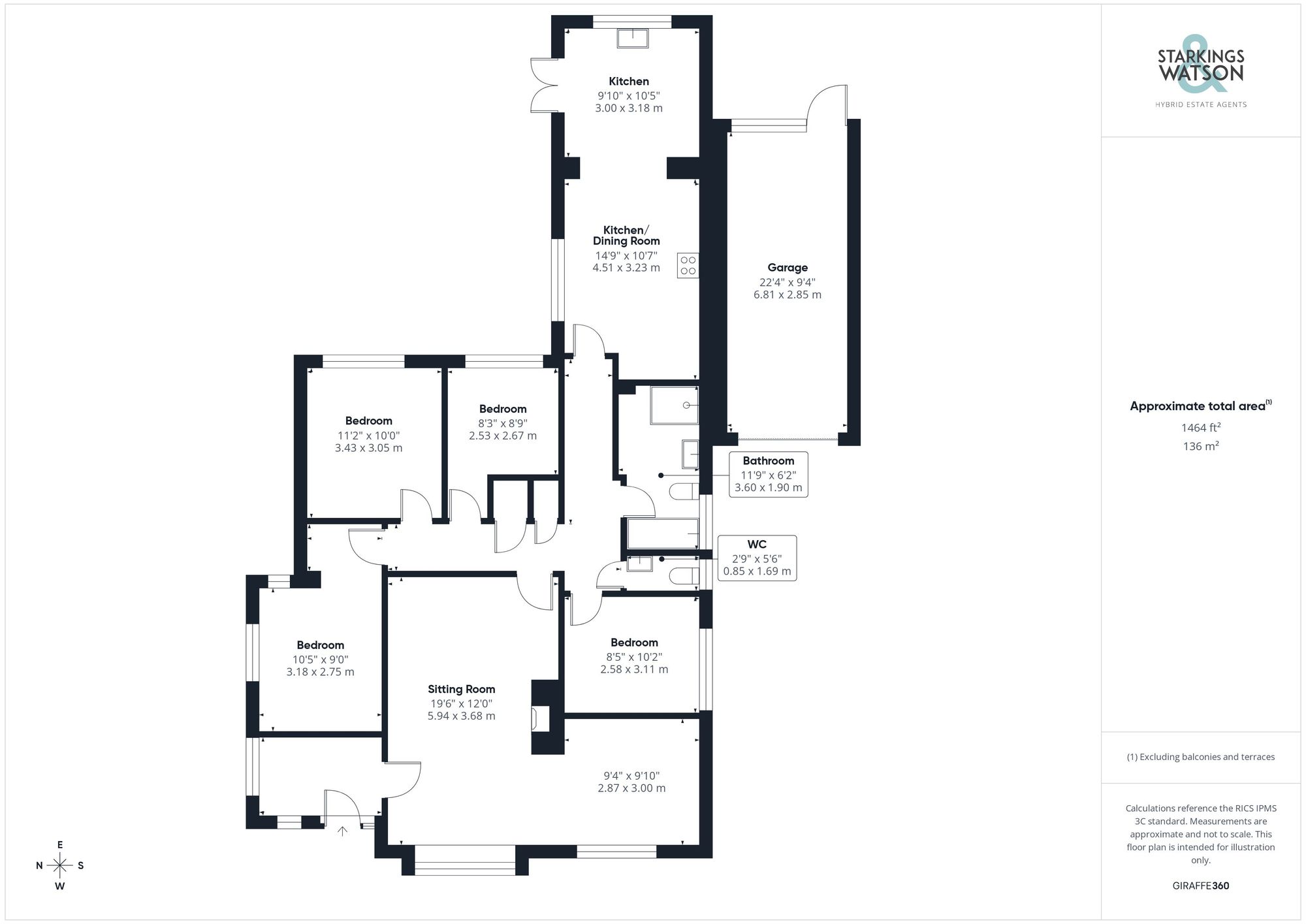 5 Gilbert Close, Norwich floorplan