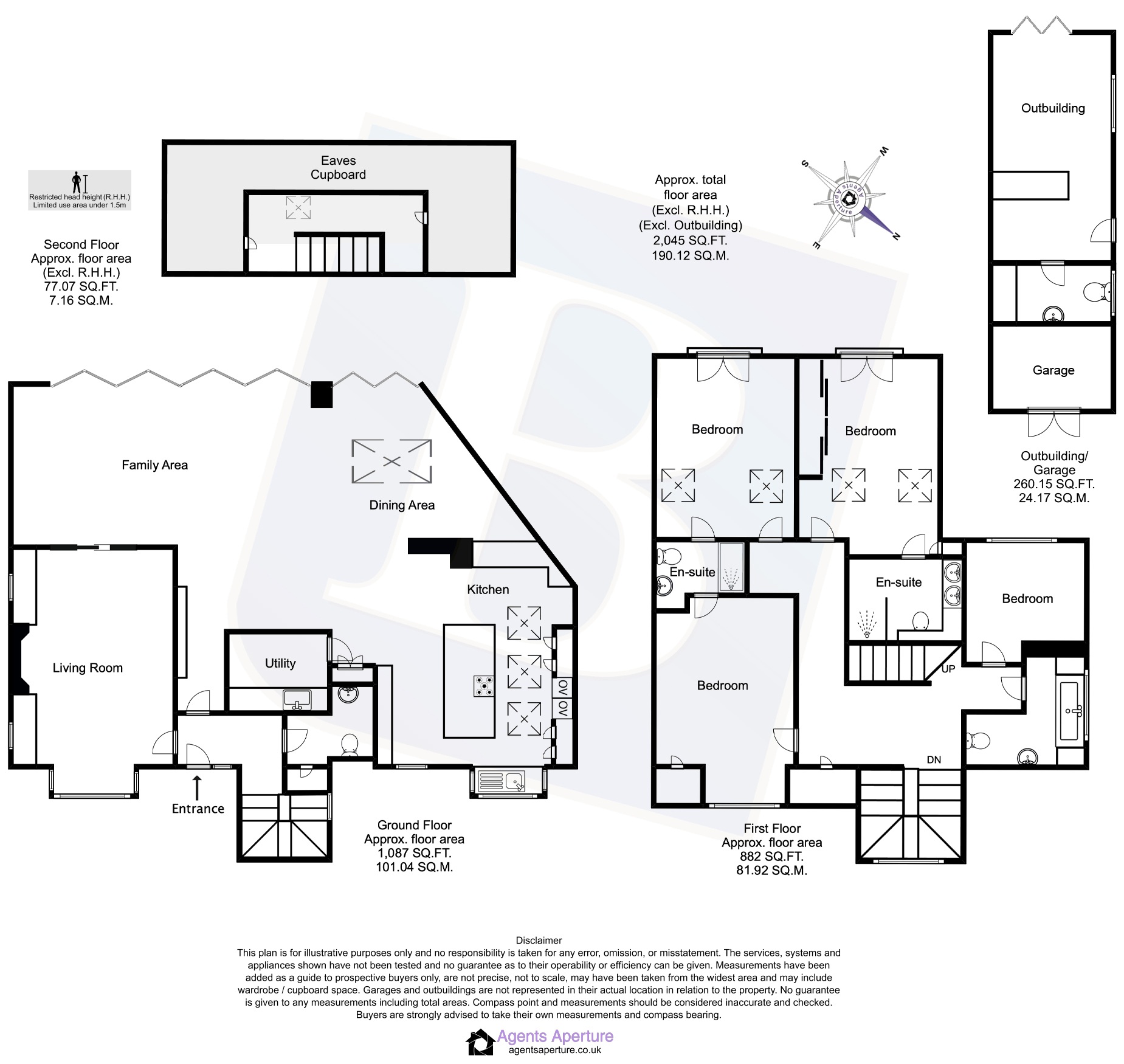 30, Hillside Walk, Essex floorplan