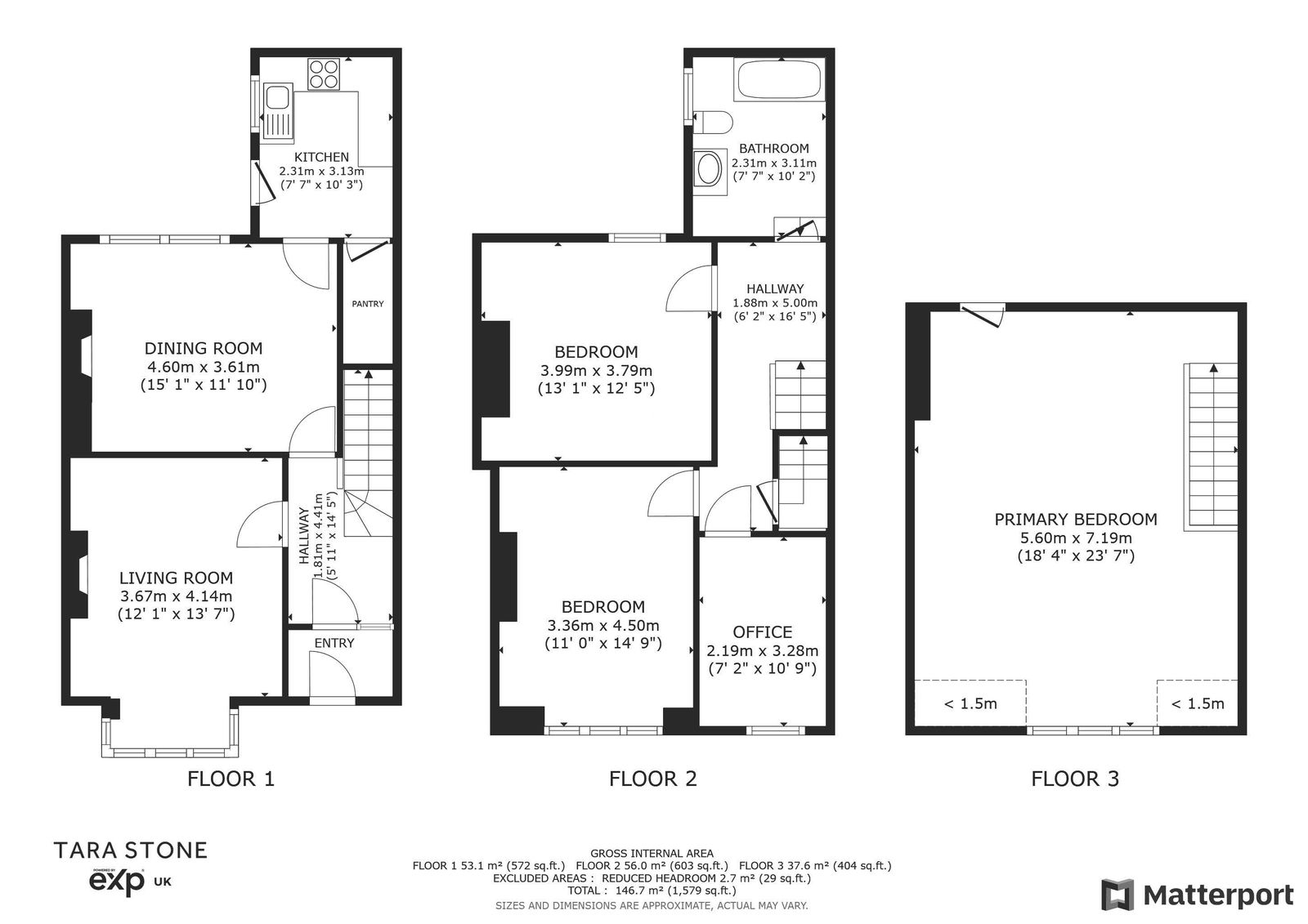 19 The Wells, Burnley Road, Halifax floorplan