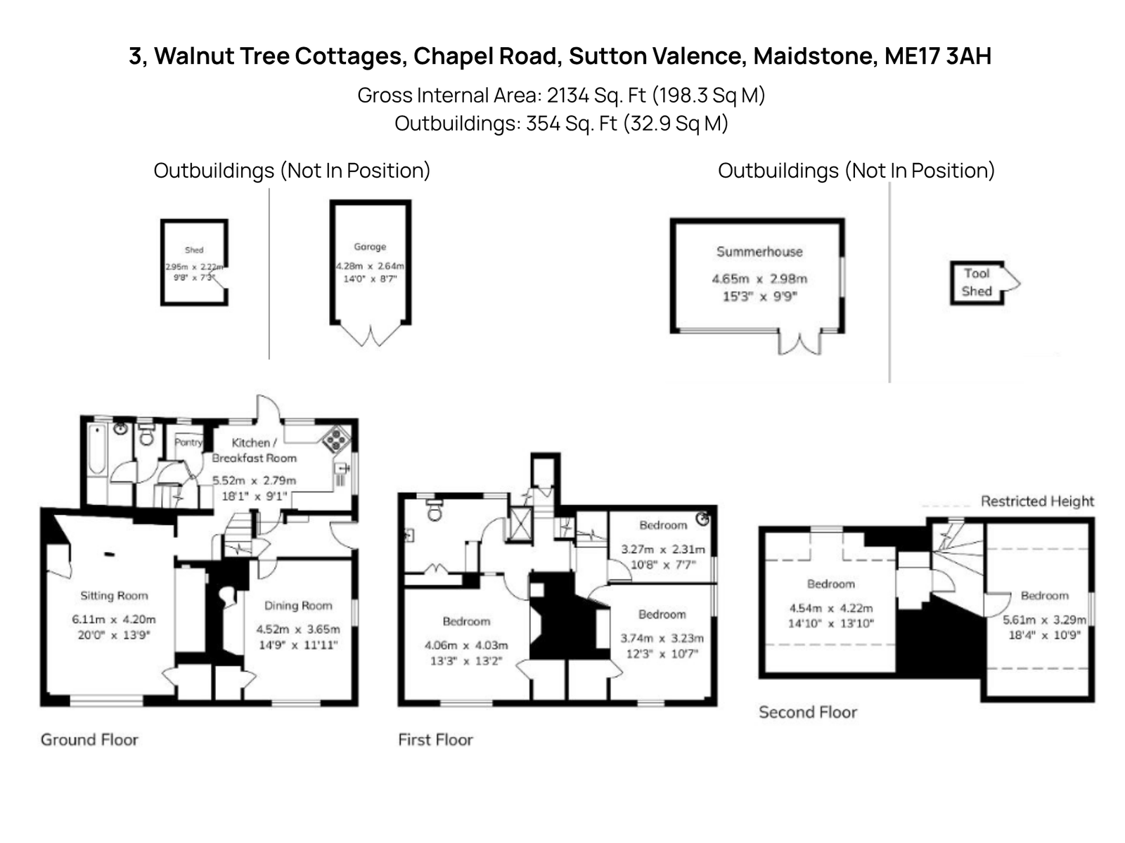 Walnut Tree Cottages,3, Chapel Road, Maidstone floorplan