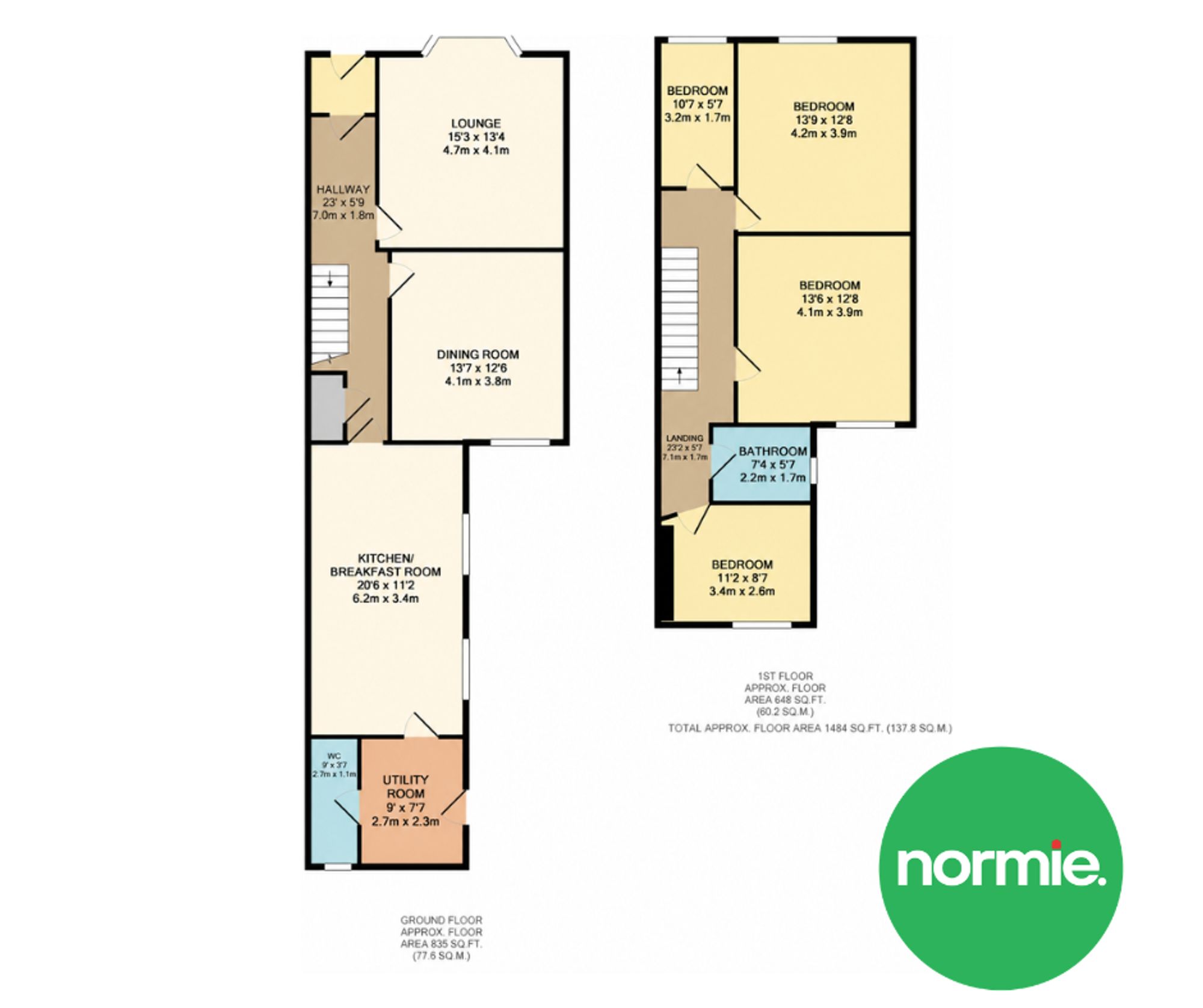 392 Bury New Road, Manchester floorplan
