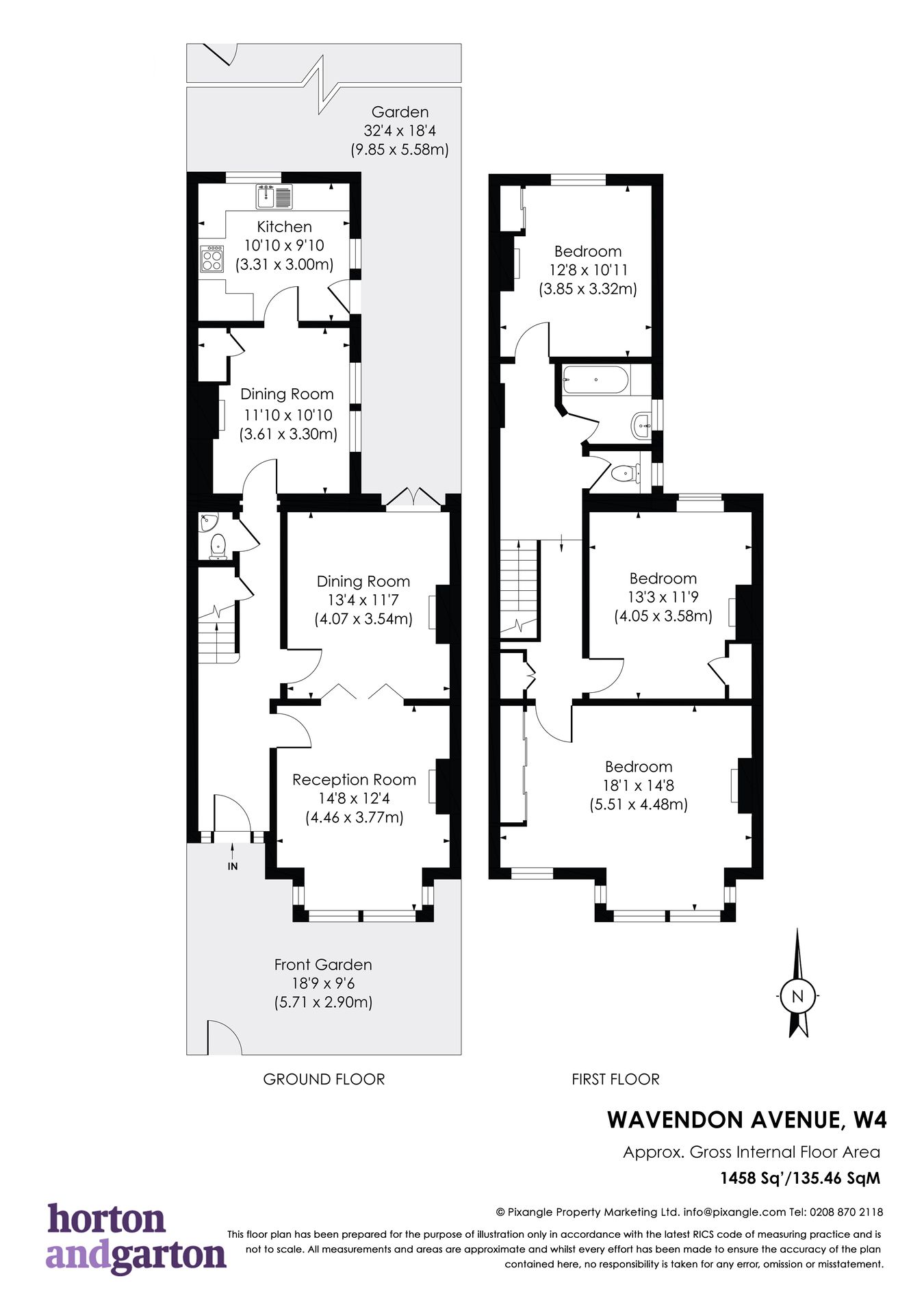 Wavendon Avenue, London floorplan
