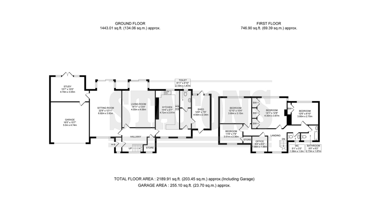 40, Clay Hill, Enfield floorplan
