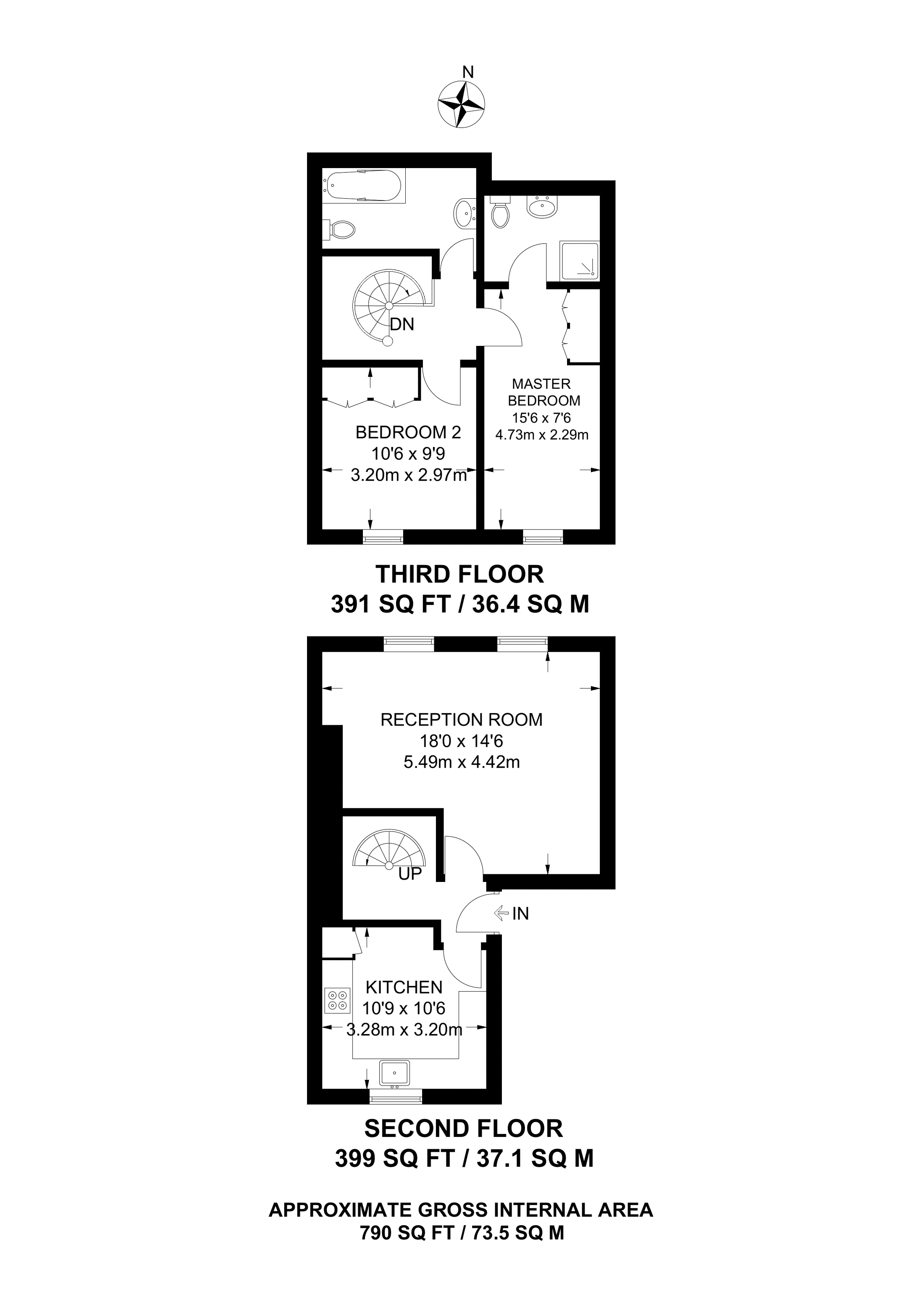 2 Bedrooms Flat to rent in Arlington Gardens, Chiswick W4