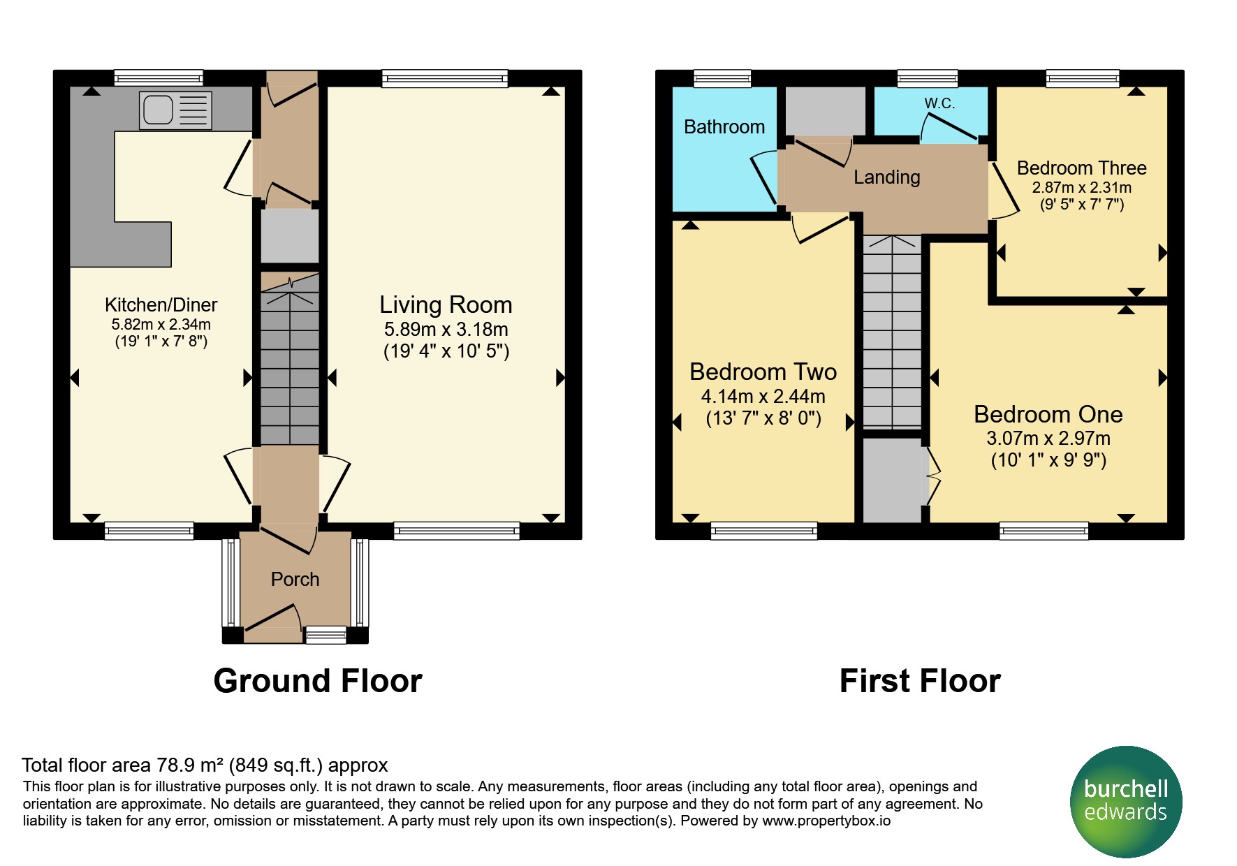 58, Blackcat Close, Birmingham floorplan