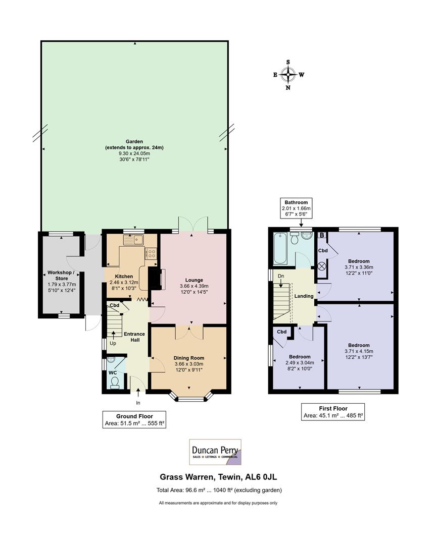 35, Grass Warren, Welwyn floorplan