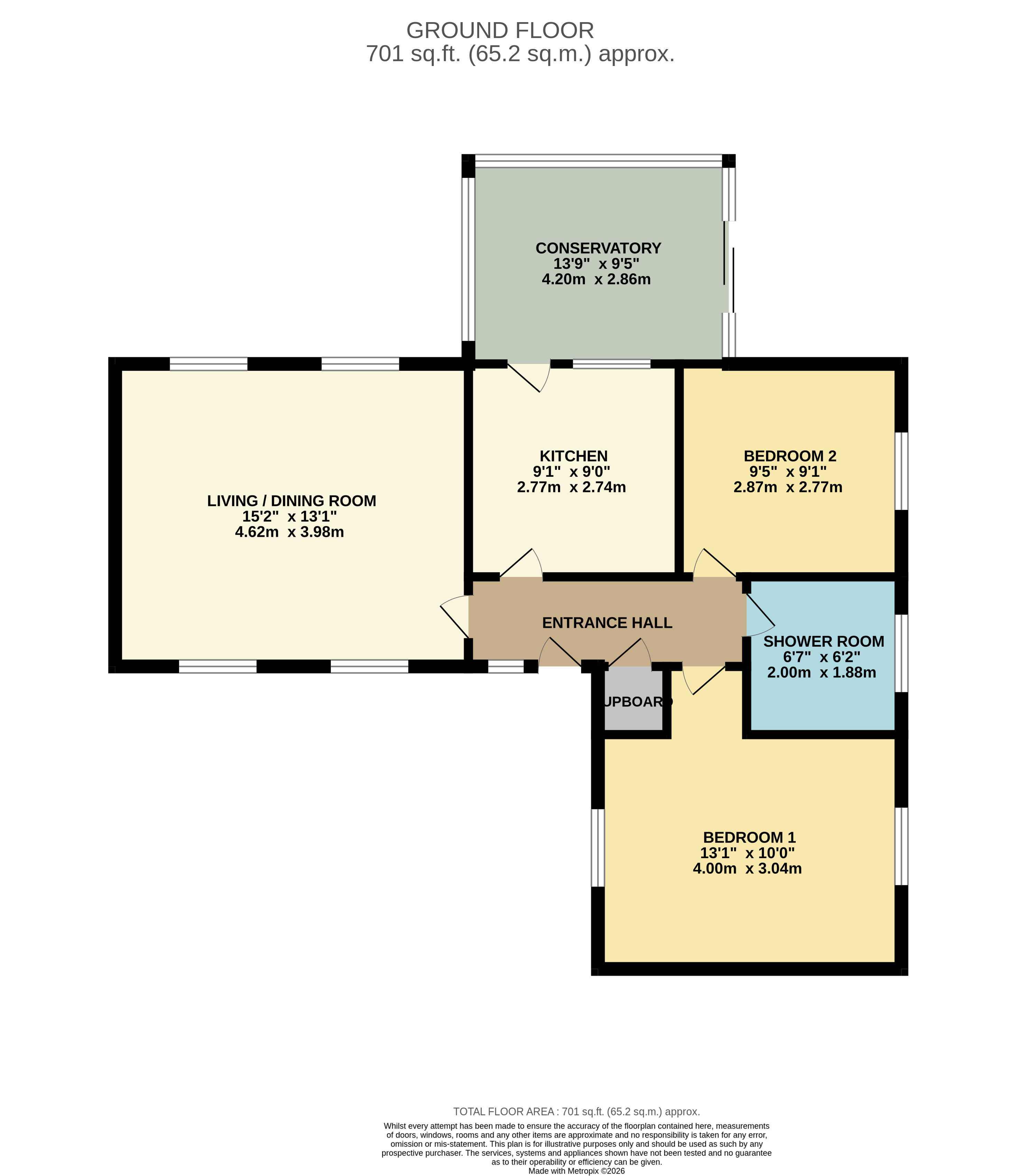 10, Vincent Close, New Milton floorplan