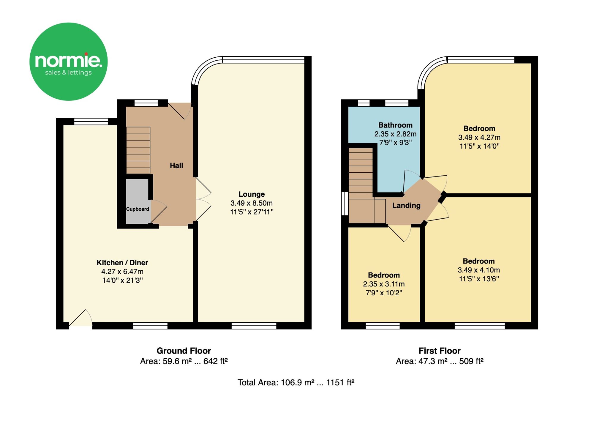 163 Bury New Road, Manchester floorplan