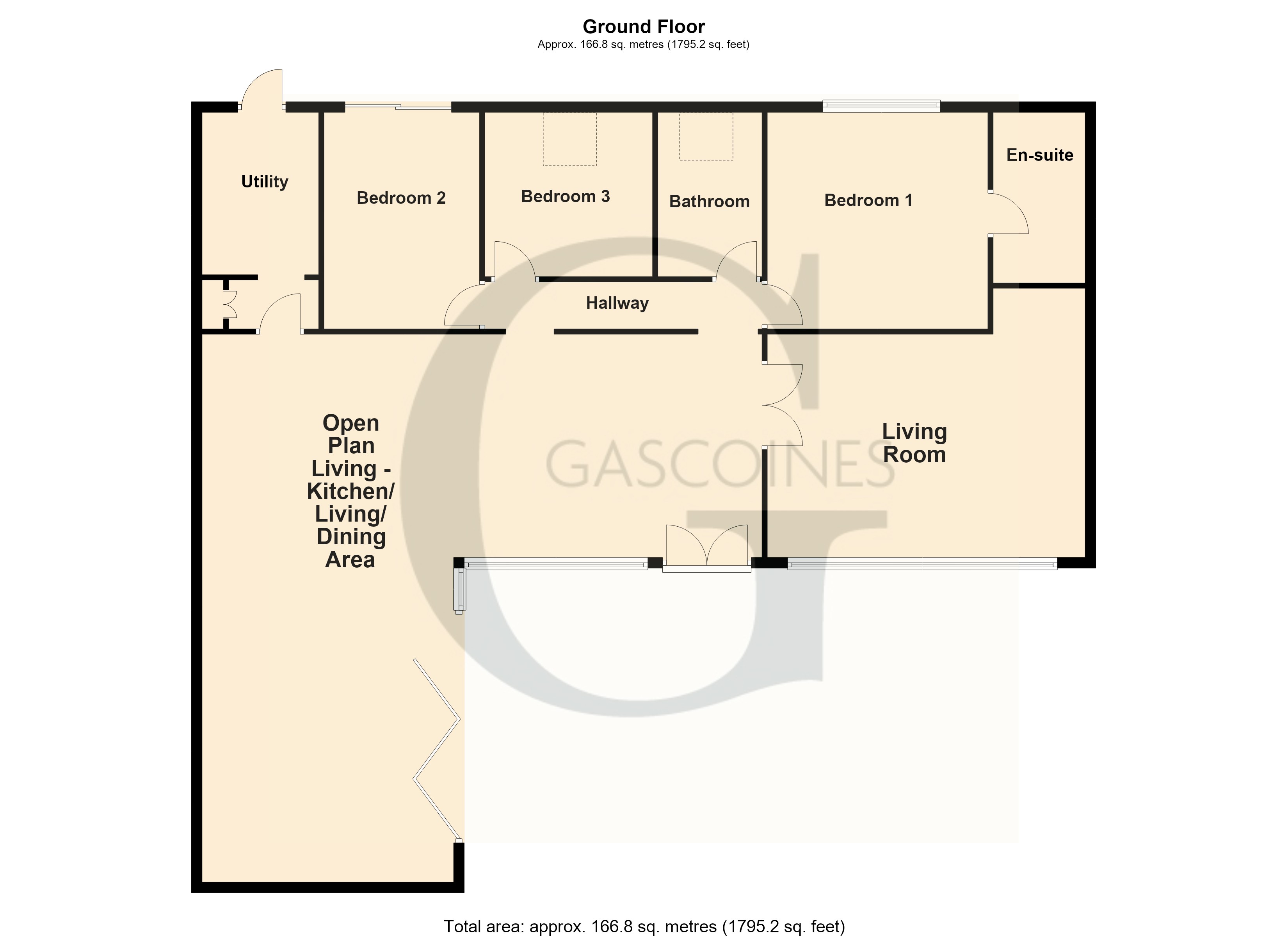 The Smithy,, Ossington Road, Newark floorplan