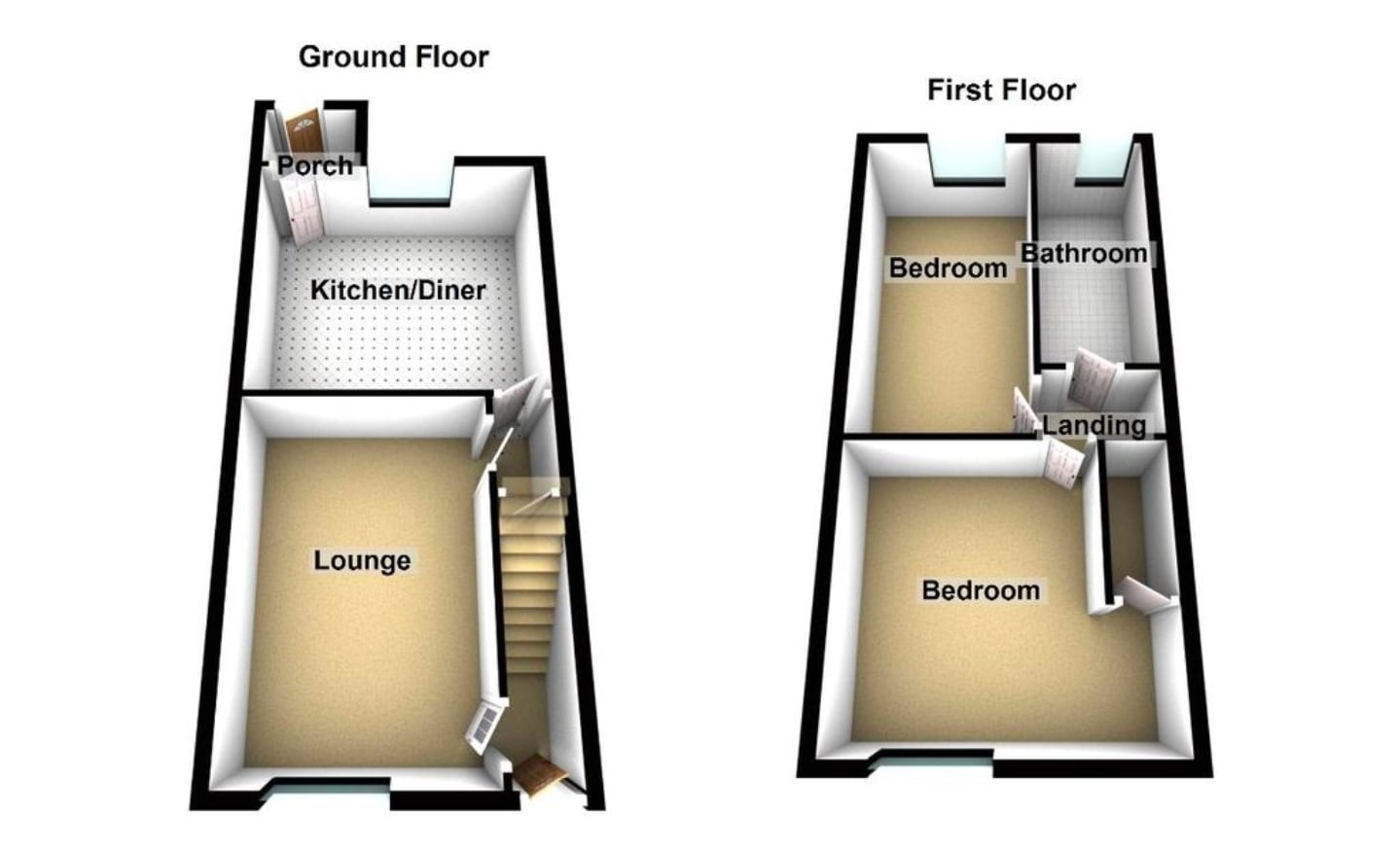 33a, Moorside Road, Drighlington floorplan