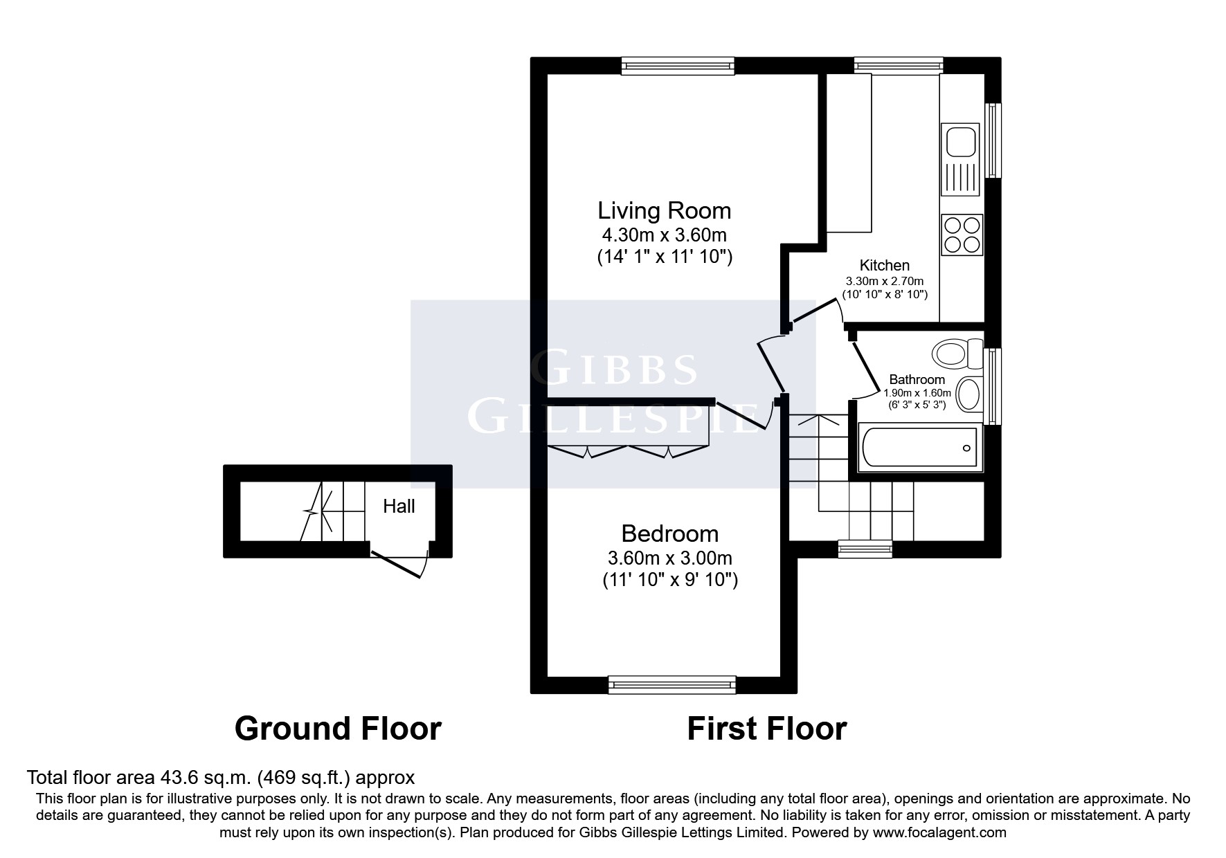 68, St. Peters Road, Uxbridge floorplan