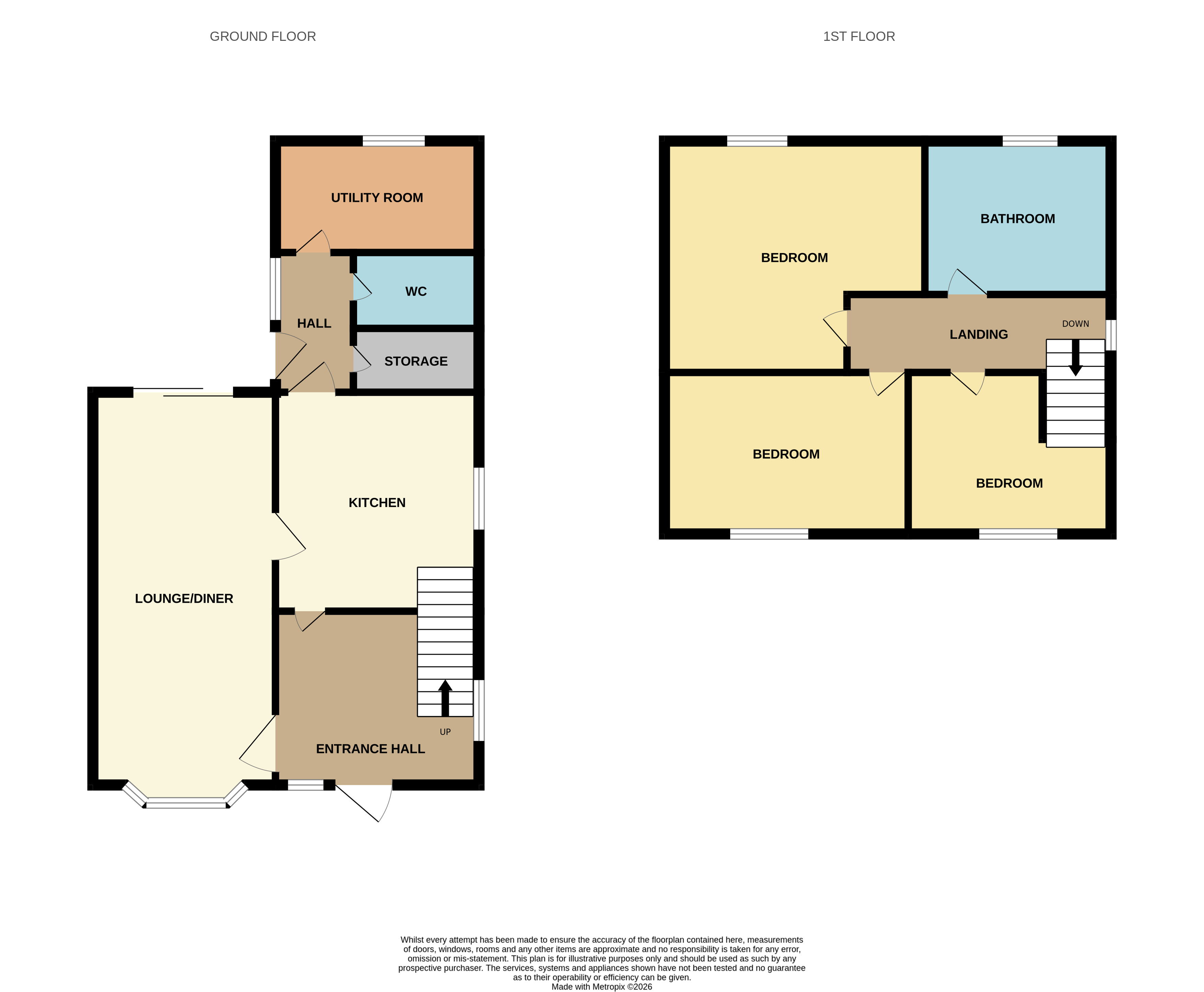 52, Tulliver Road, Warwickshire floorplan
