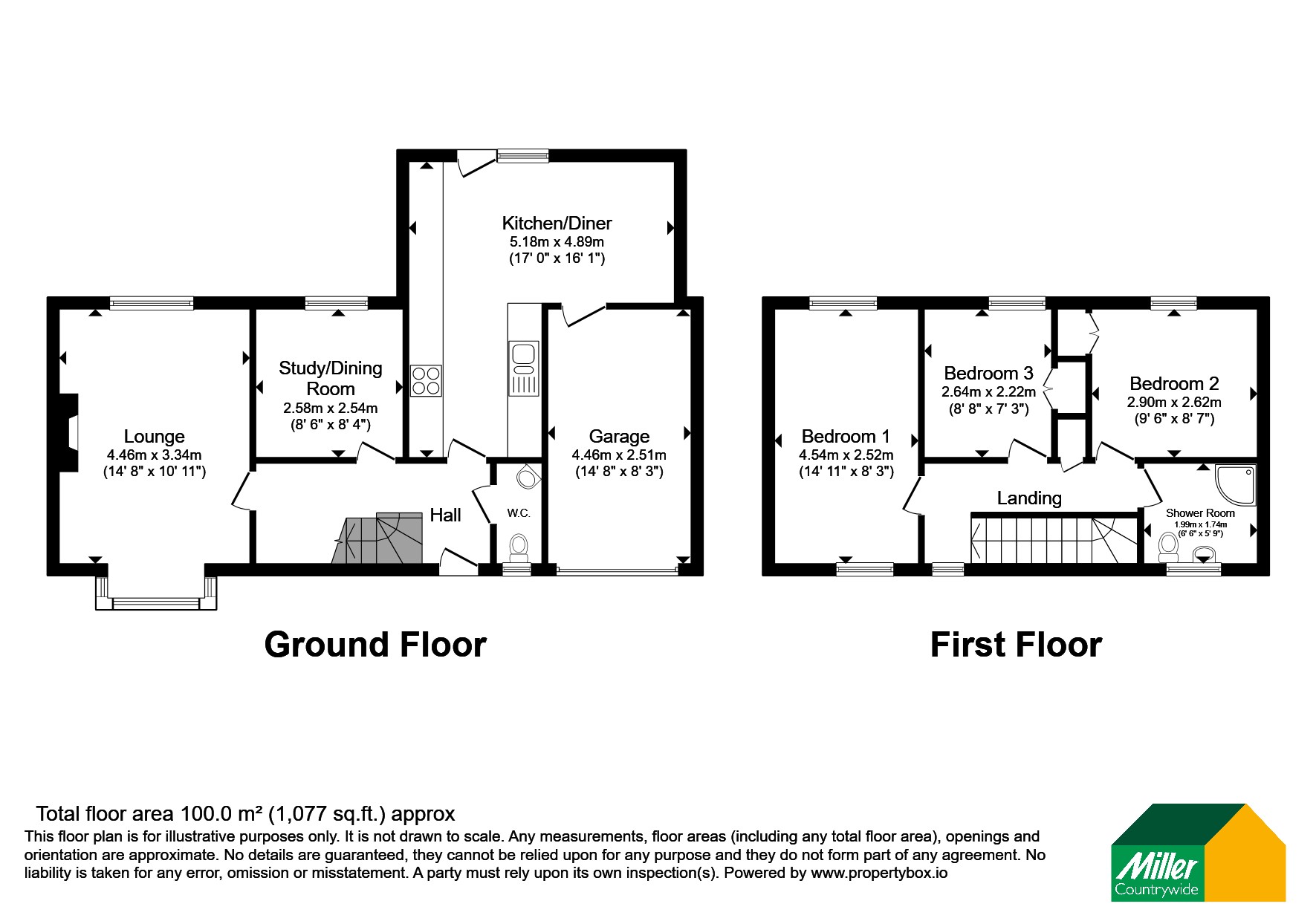 1, Hicks Close, Cornwall floorplan