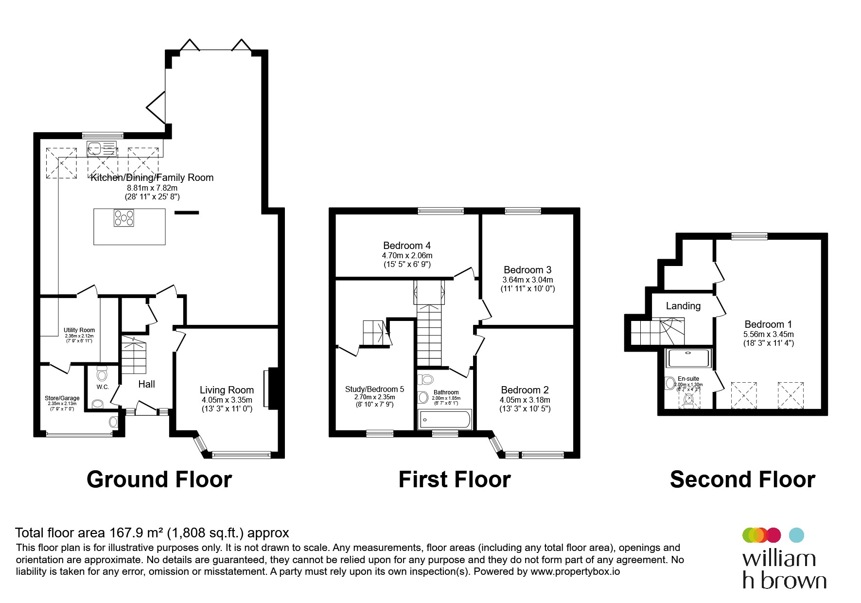59, Second Avenue, Chelmsford floorplan