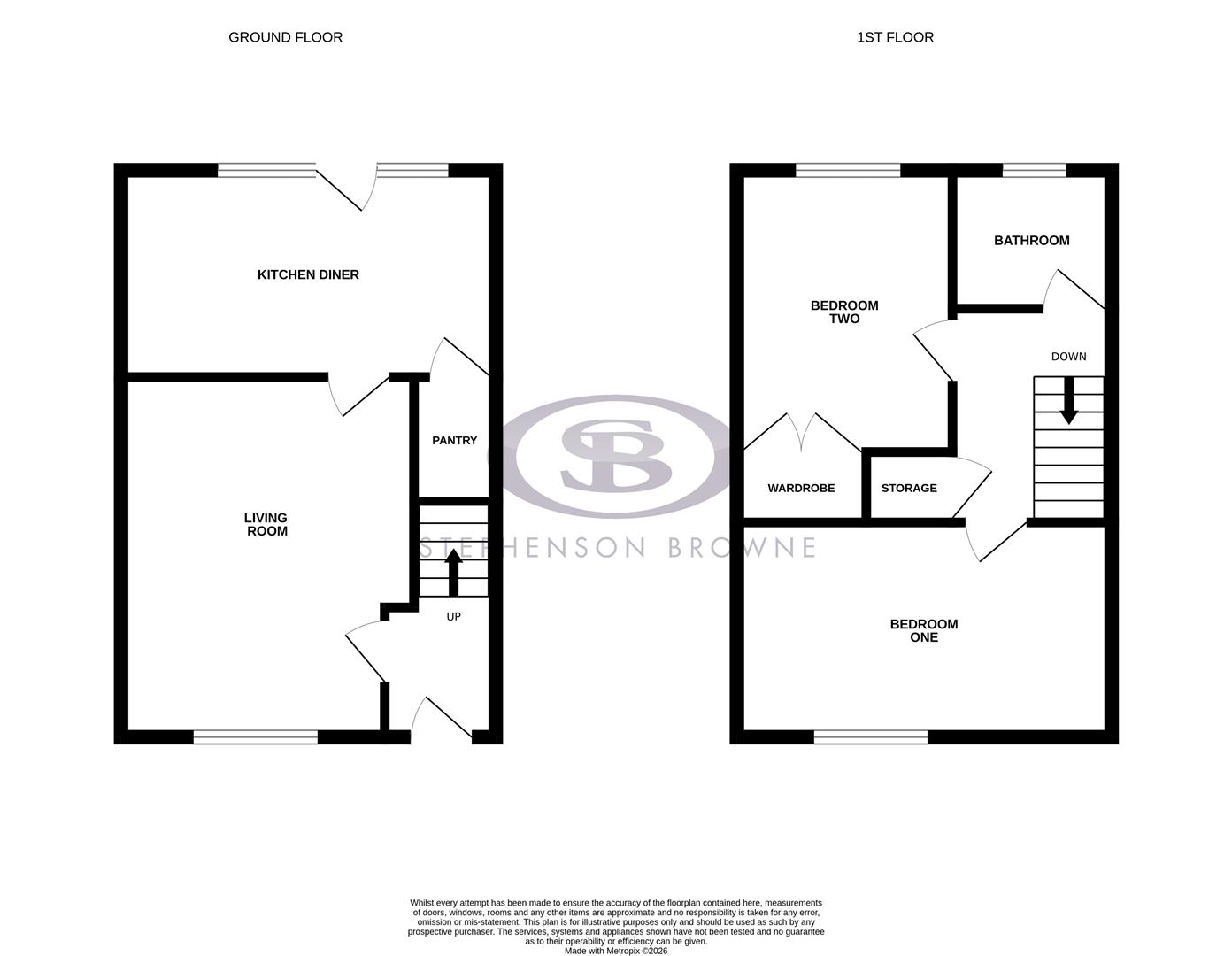 14, Newfield Street, Sandbach floorplan