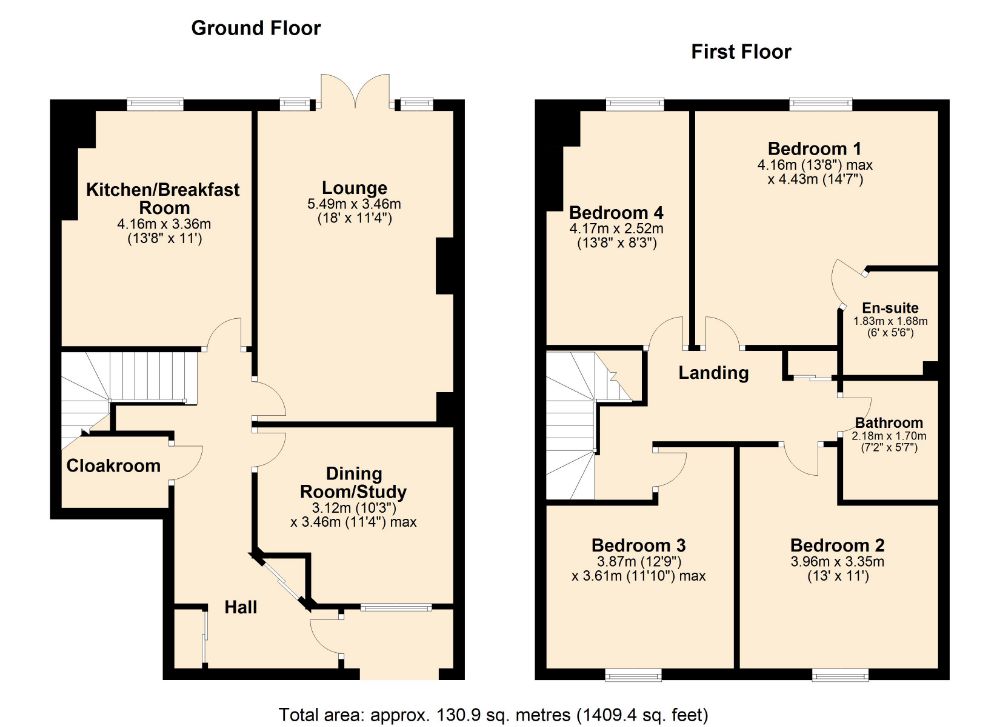 The Avenue, Dallington, Northampton NN5, 4 bedroom terraced house for