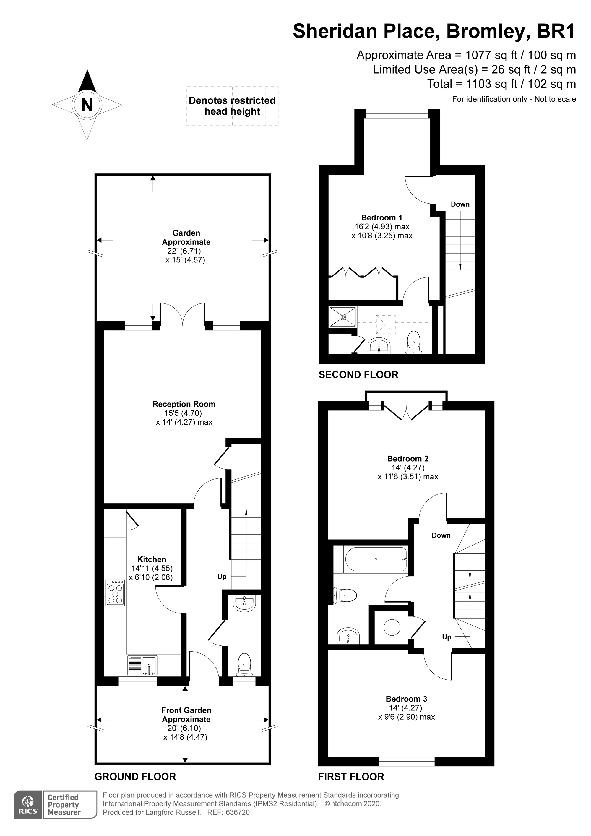 Sheridan Place, Bickley, Bromley BR1, 3 bedroom town house for sale 56438731 PrimeLocation