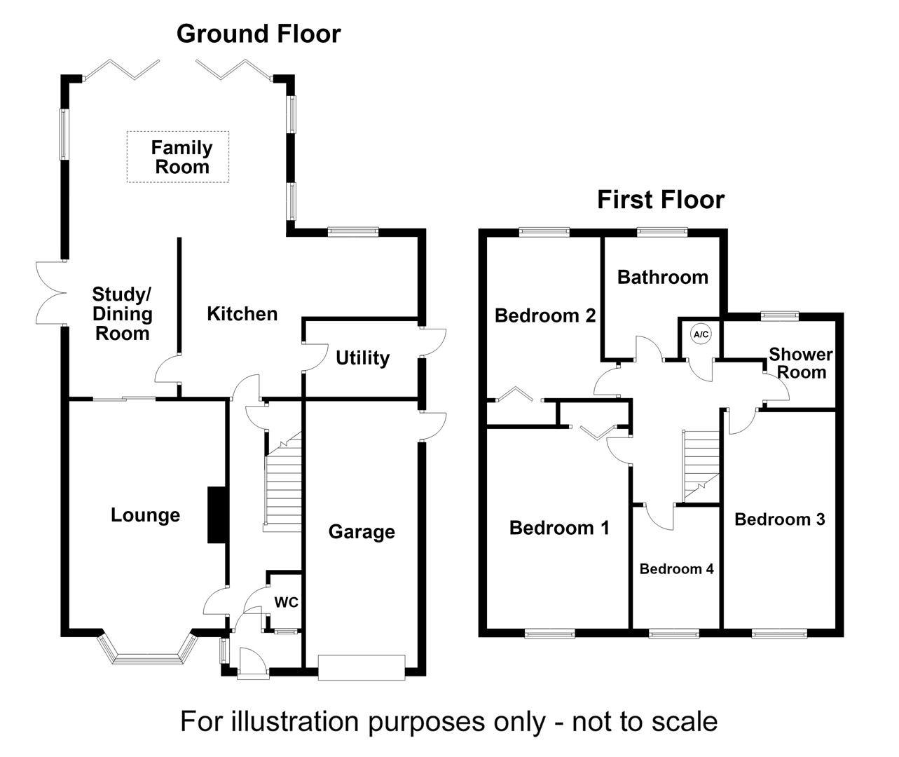 Meadows End House, 22 Bridge Meadow, Northampton floorplan