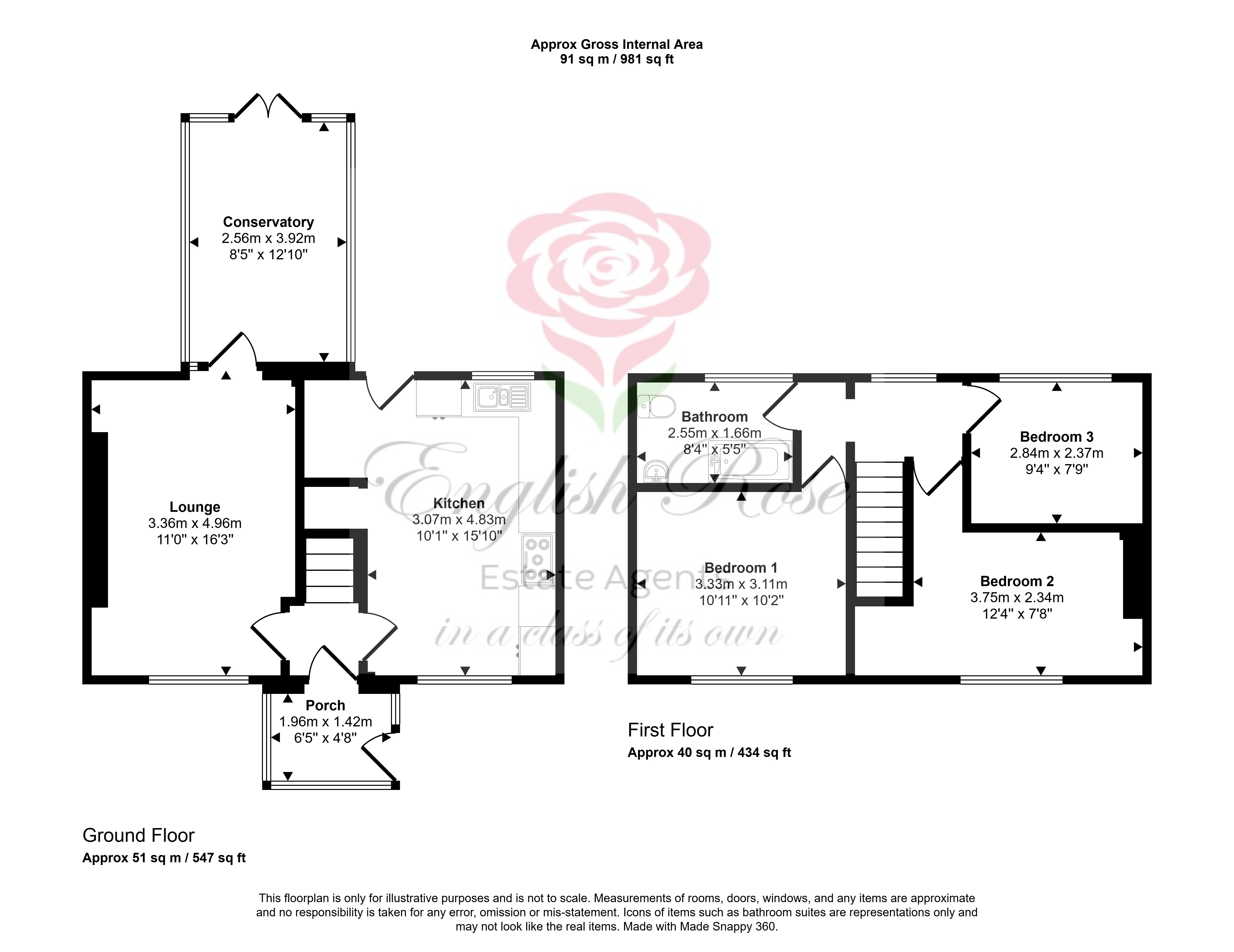 2, The Quadrangle, Newstead Village floorplan
