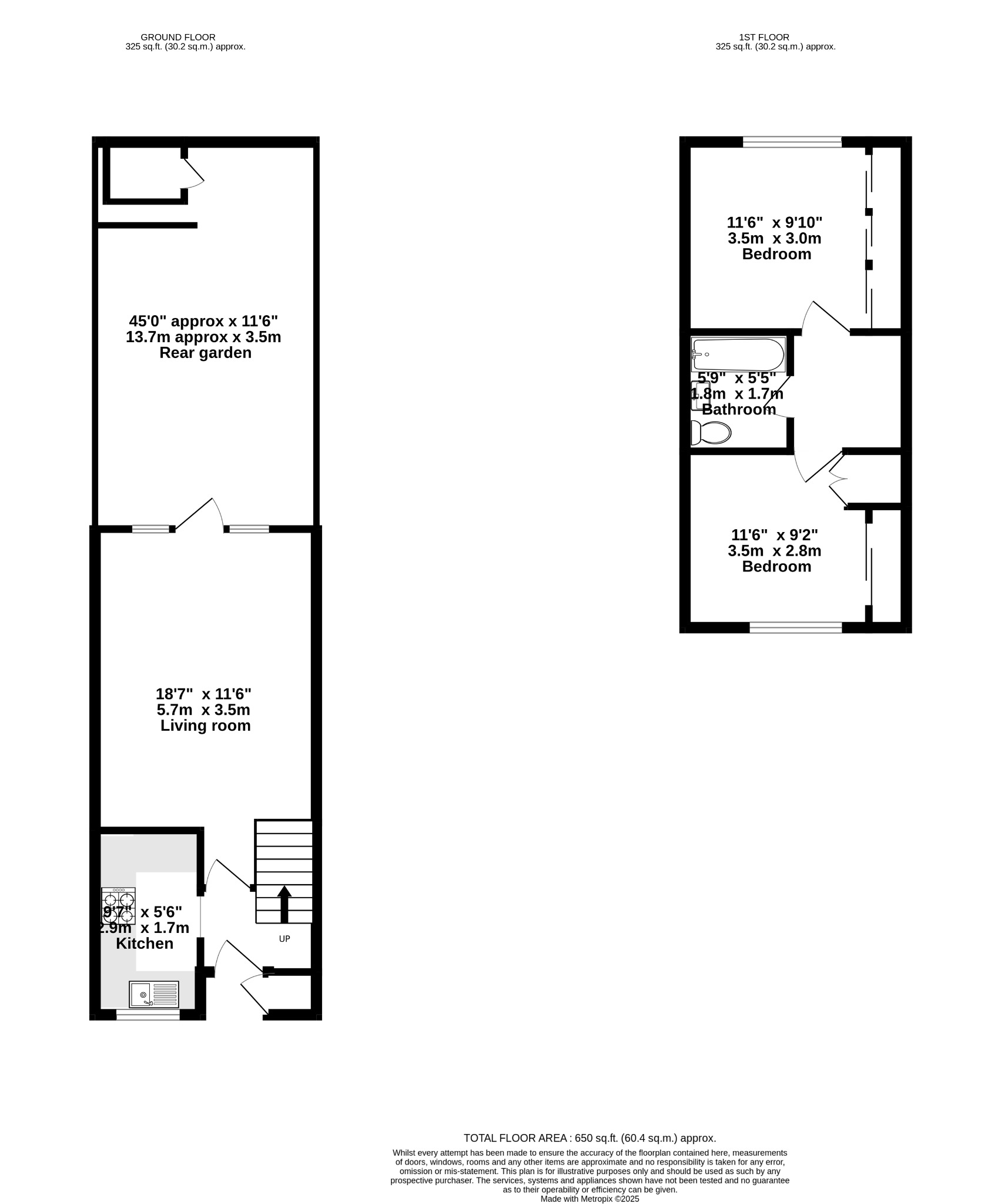 5, Carrington Square, Harrow floorplan