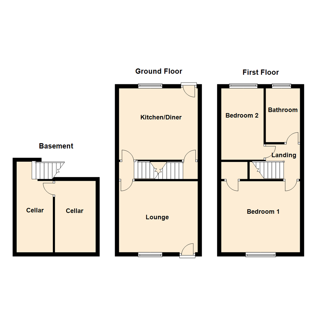 2 Bedrooms Terraced house for sale in Woodland Crescent, Rothwell, Leeds LS26