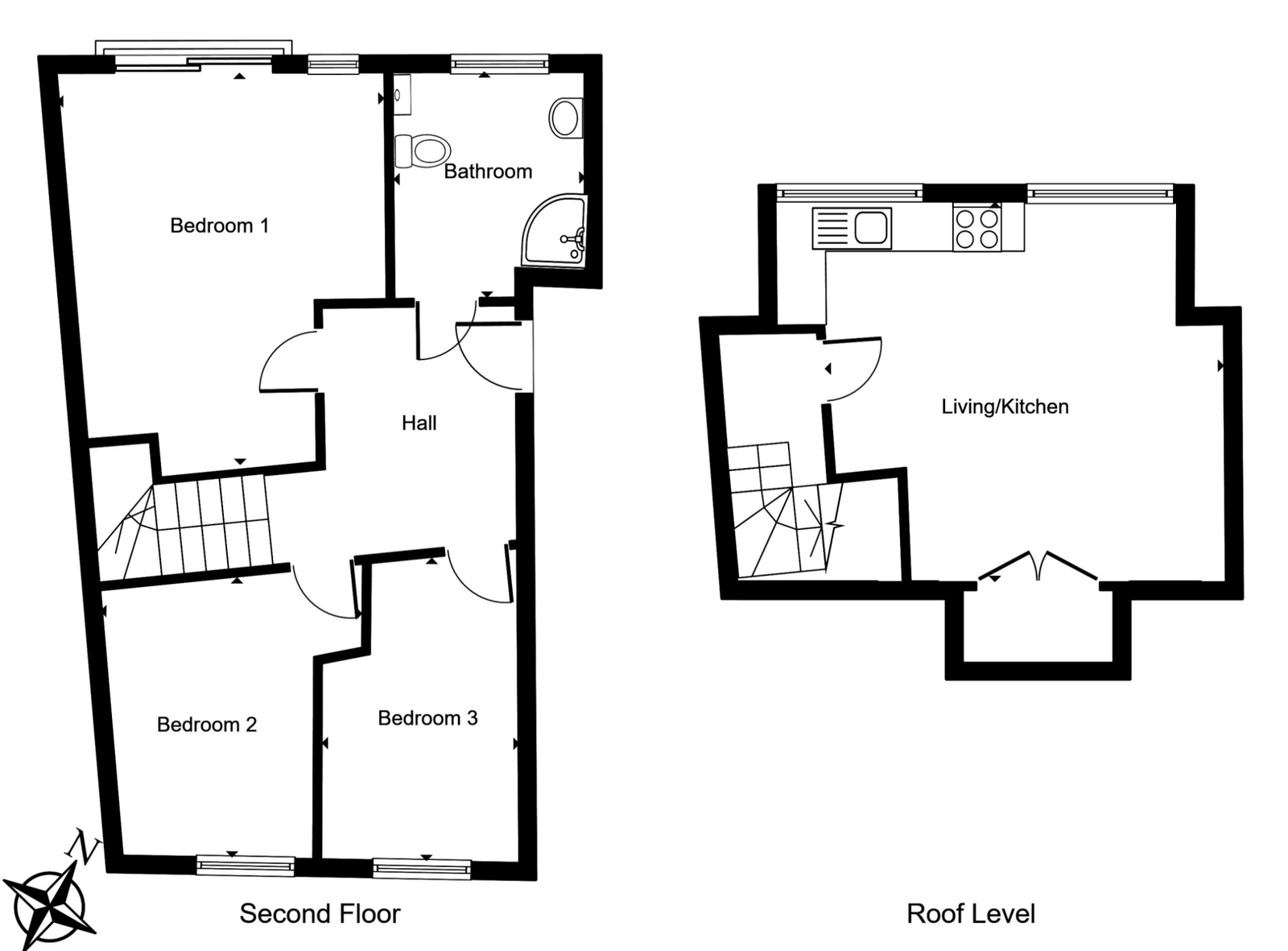 Flat 10, 6, Arundel Crescent, Plymouth floorplan