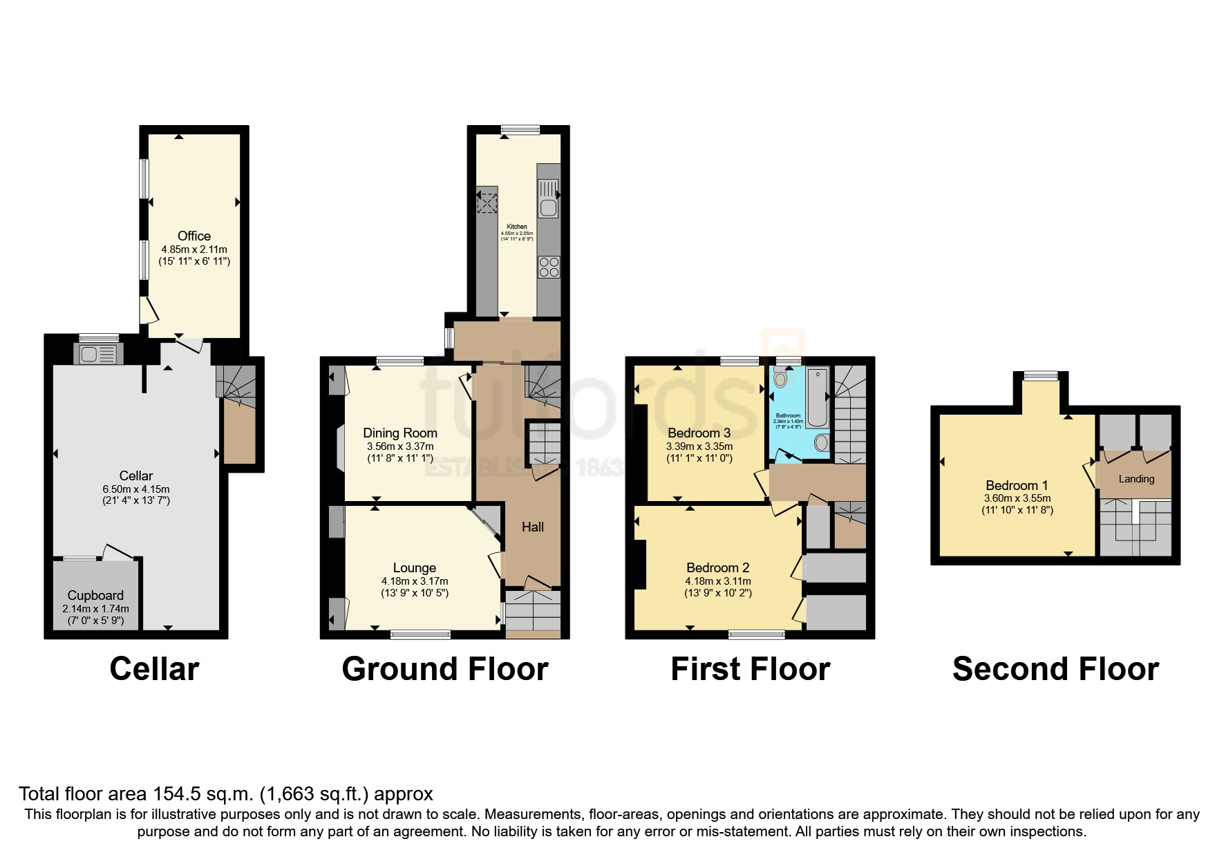 Winner Street, Paignton, Devon TQ3, 3 bedroom end terrace house for