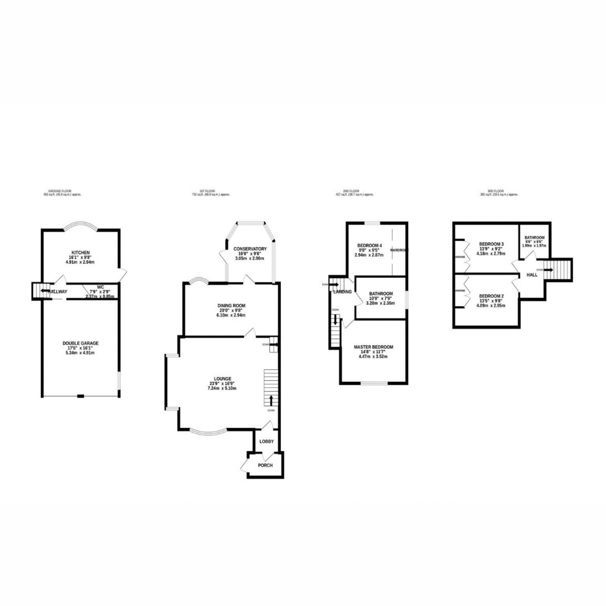 40, Park Mount Drive, Macclesfield floorplan