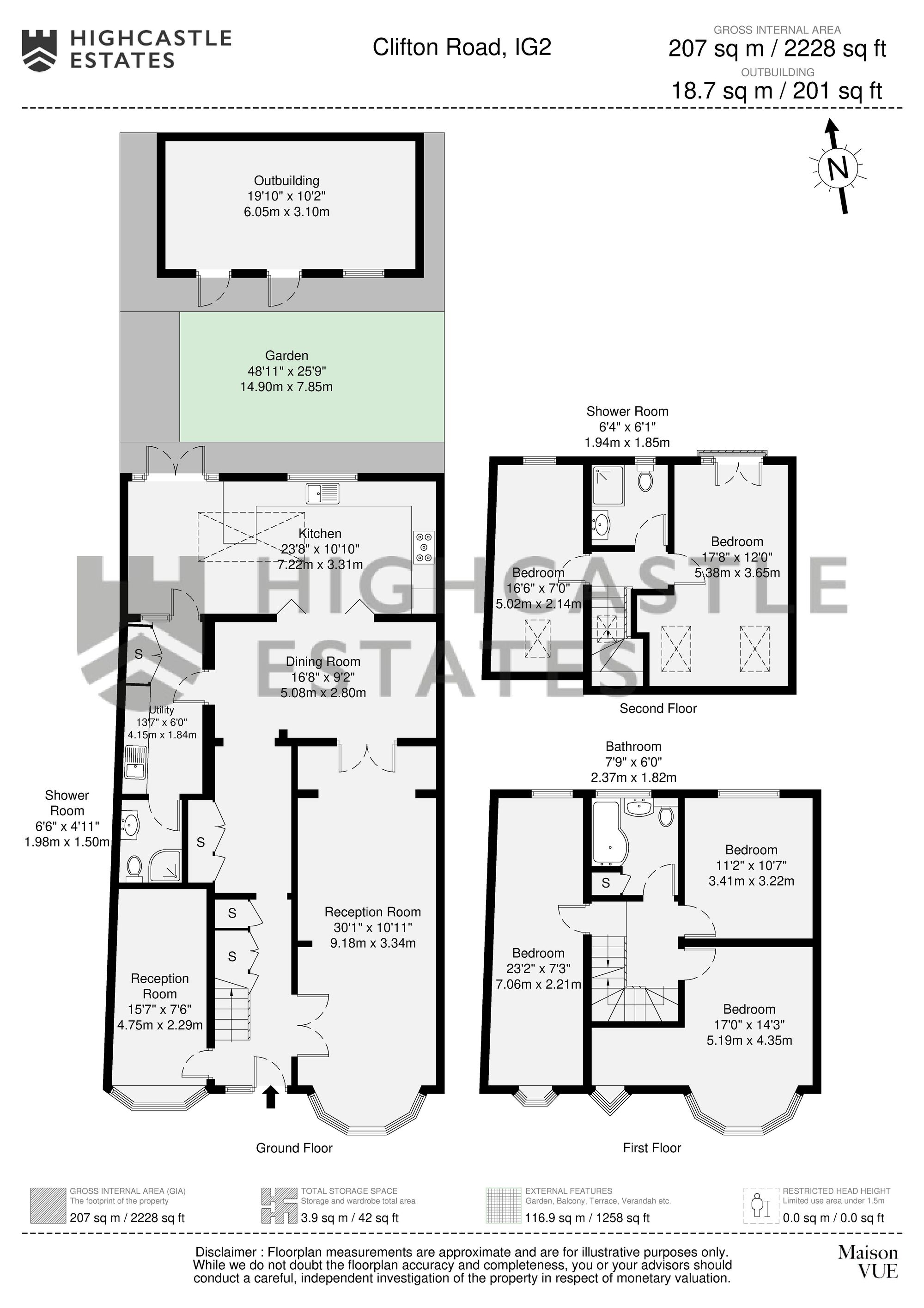 37 Clifton Road, Ilford floorplan