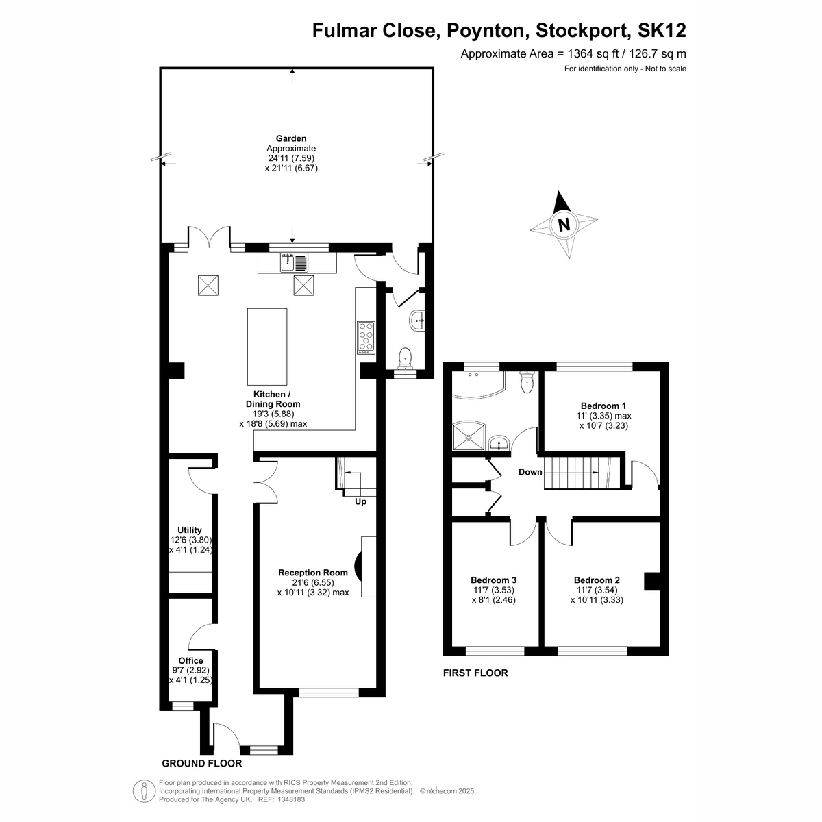 7, Fulmar Close, Poynton floorplan