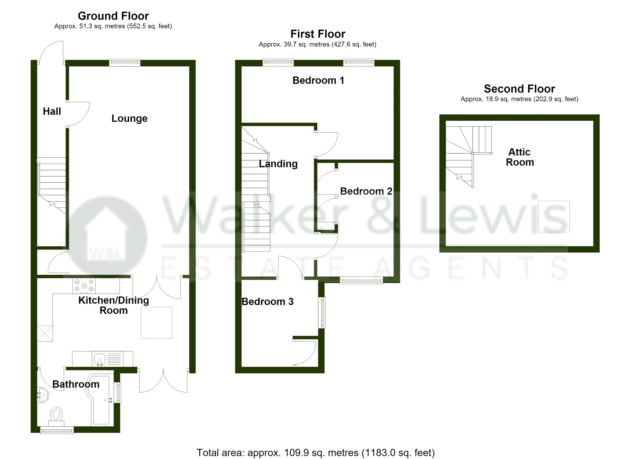 53 Ernest Street, Merthyr Tydfil floorplan