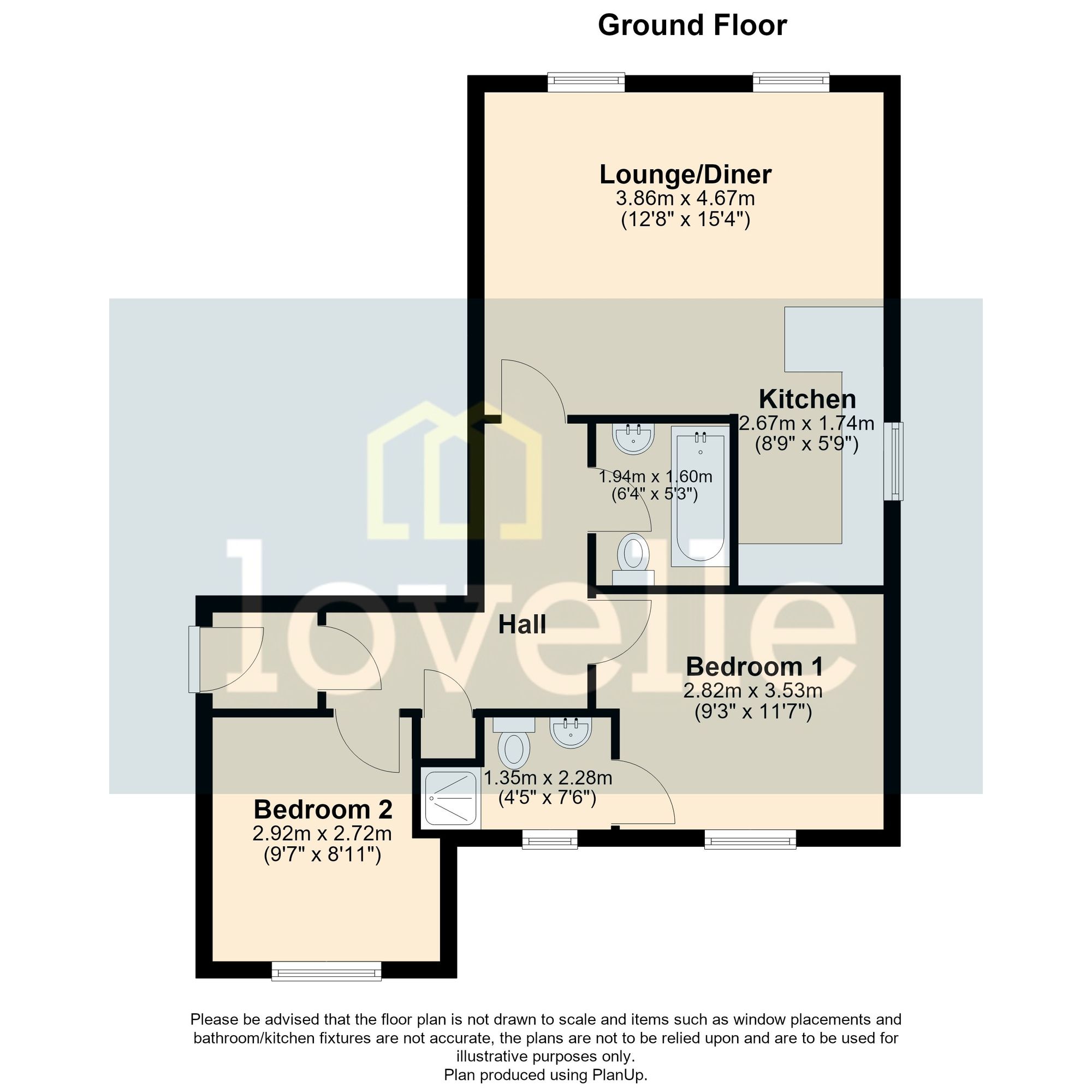 14 Mallard Ings, Louth floorplan