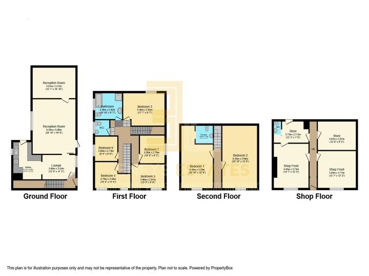 7/9, Berry Street, Conwy floorplan