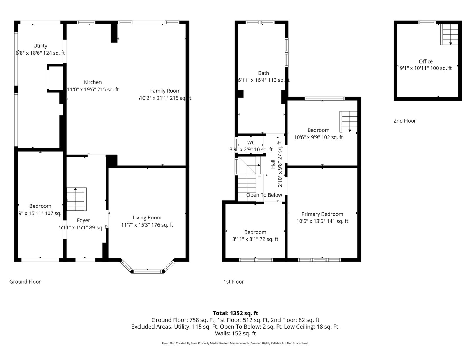 22, Sunnyfield Road, Manchester floorplan