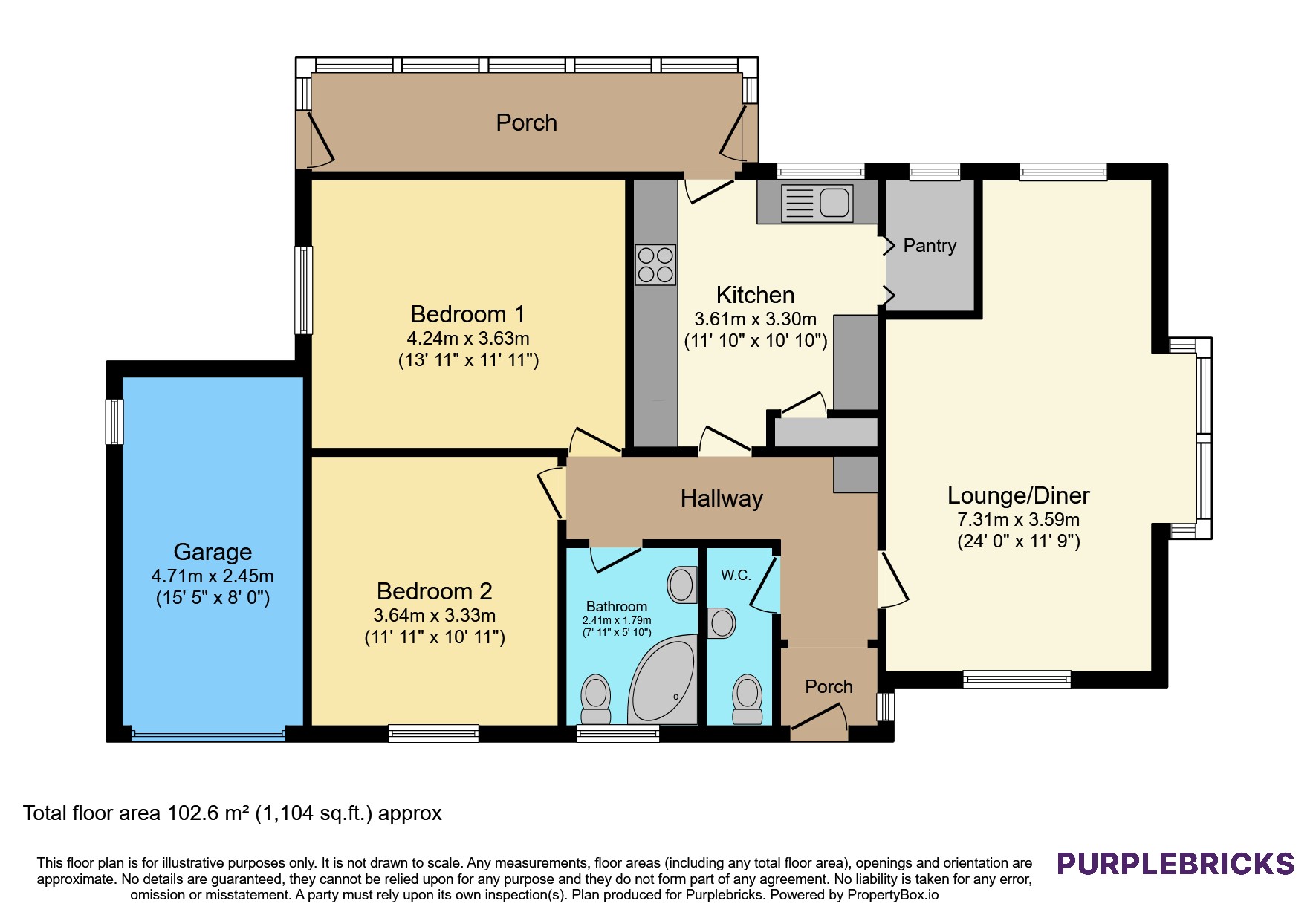 17, Wybert Crescent, Boston floorplan