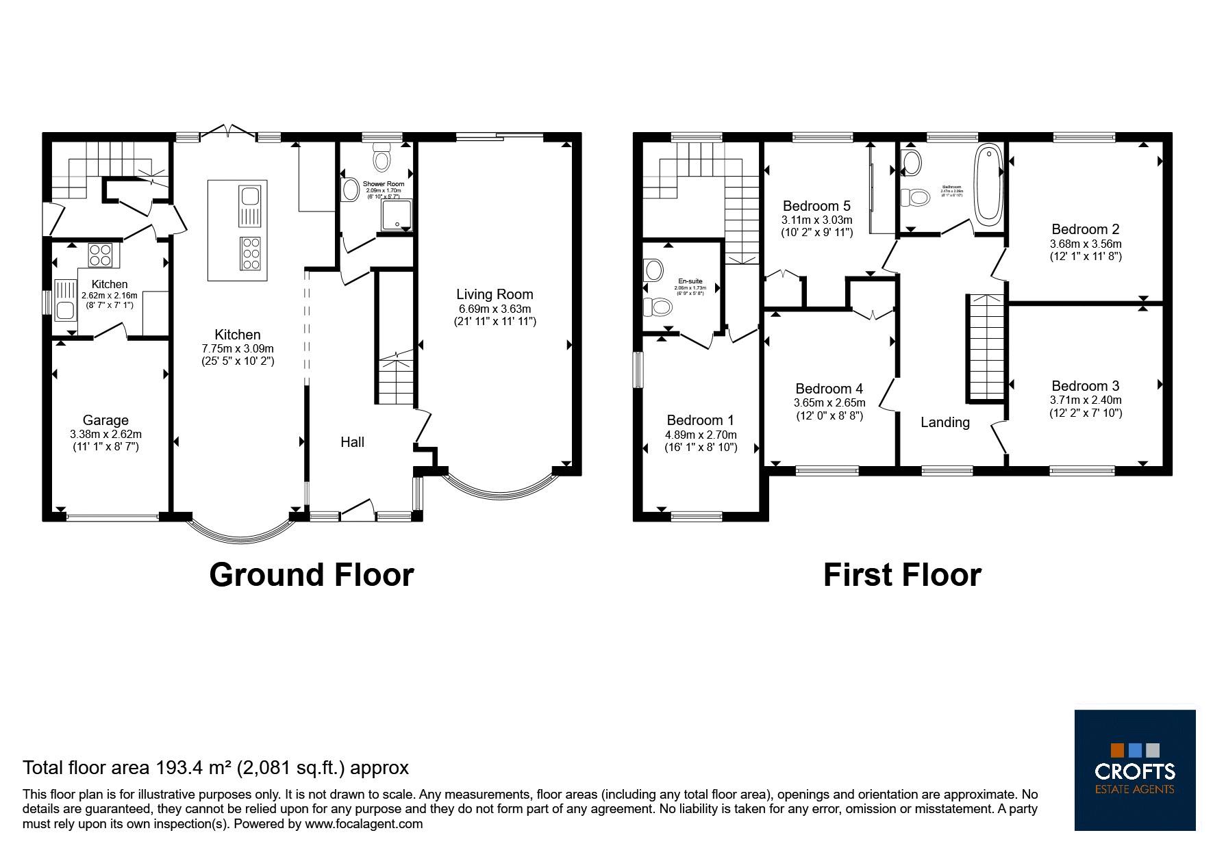 5, Longmeadow Rise, Keelby floorplan
