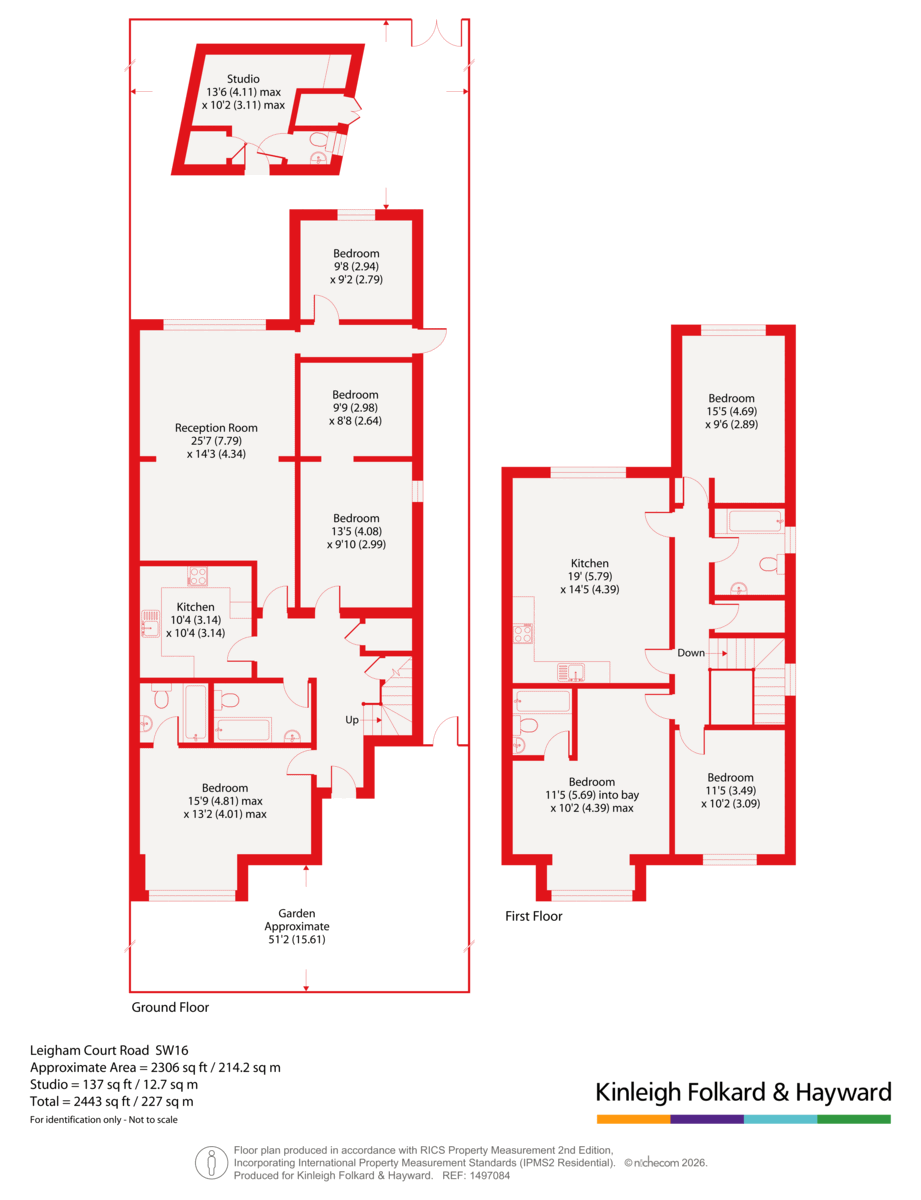 109, Leigham Court Road, London floorplan