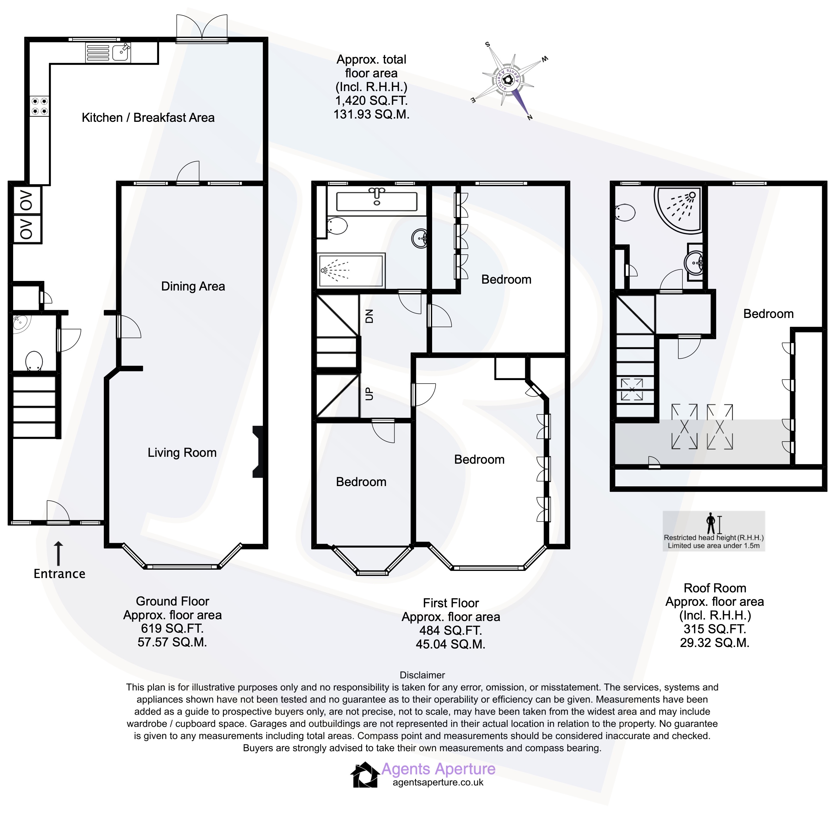 43, Burnway, Essex floorplan