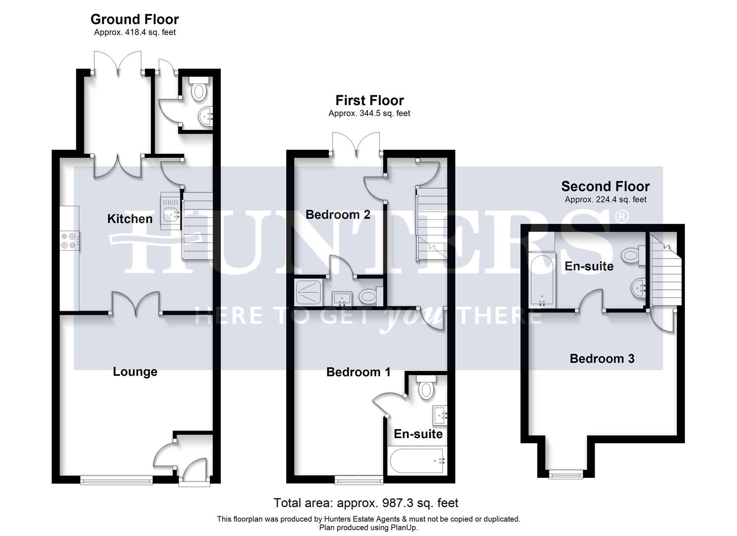 9, Graham Street, Hoddlesden floorplan