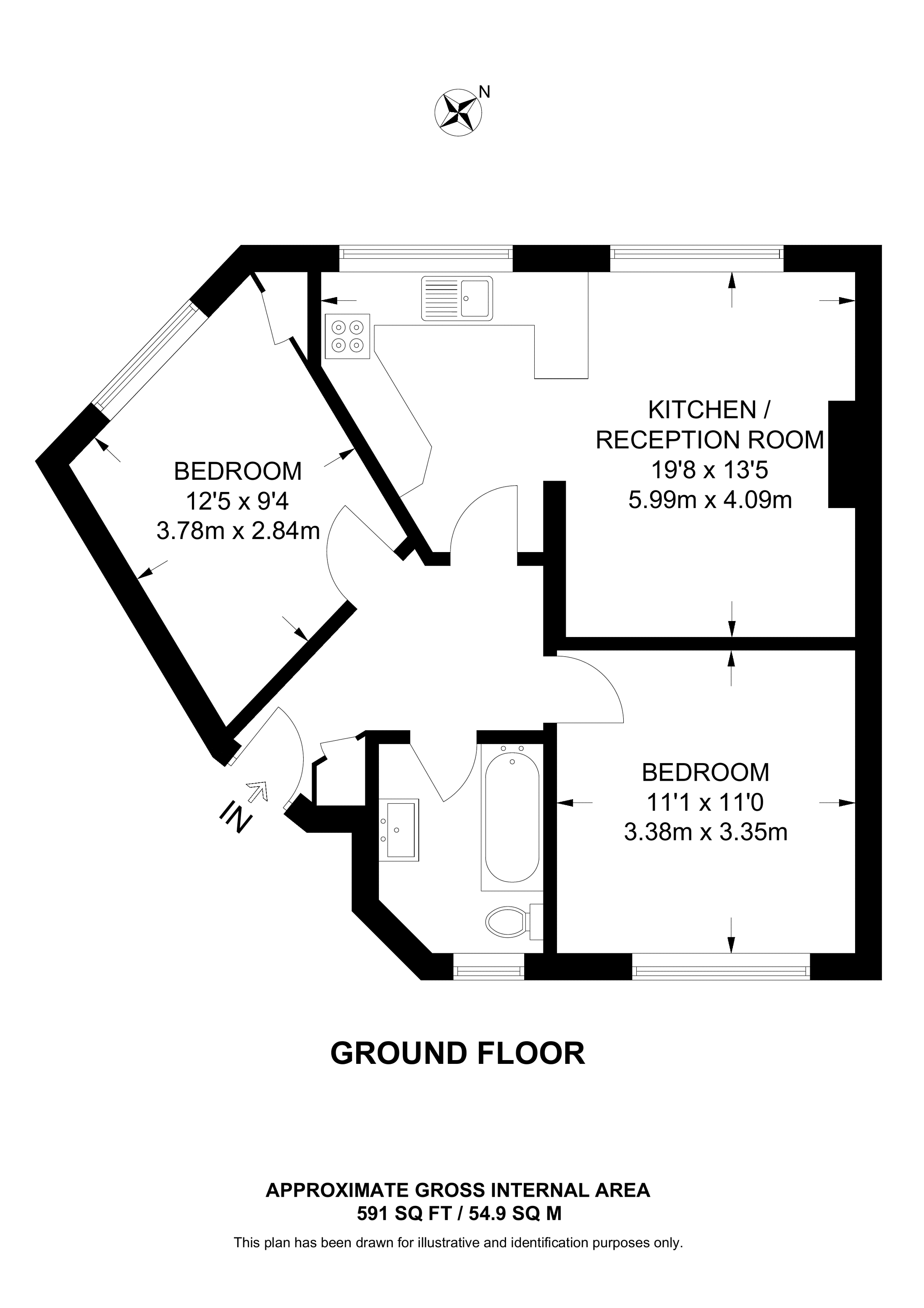 Neasden Lane, Neasden floorplan