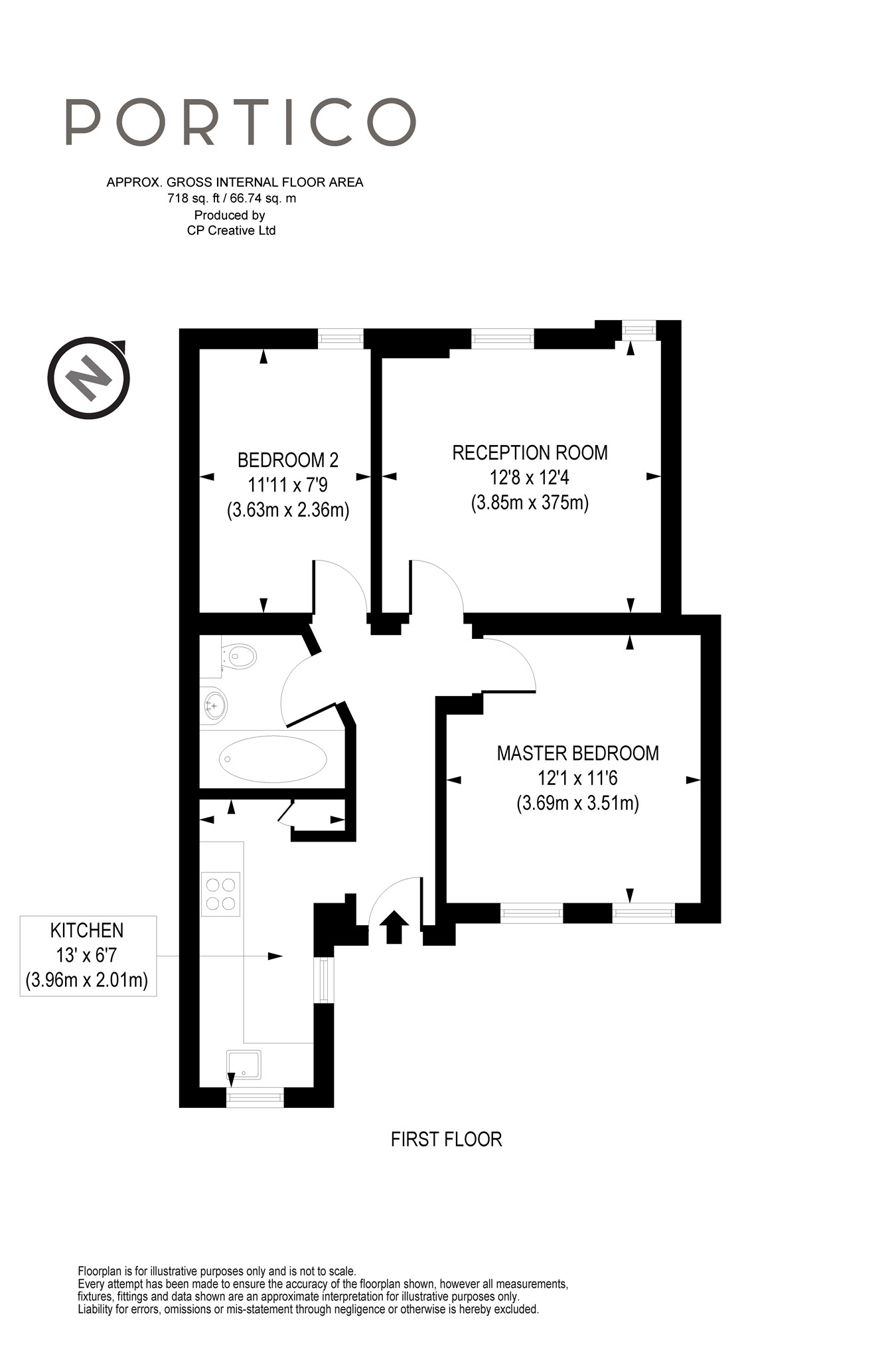 2 Bedrooms Flat for sale in Savill Row, Woodford Green IG8