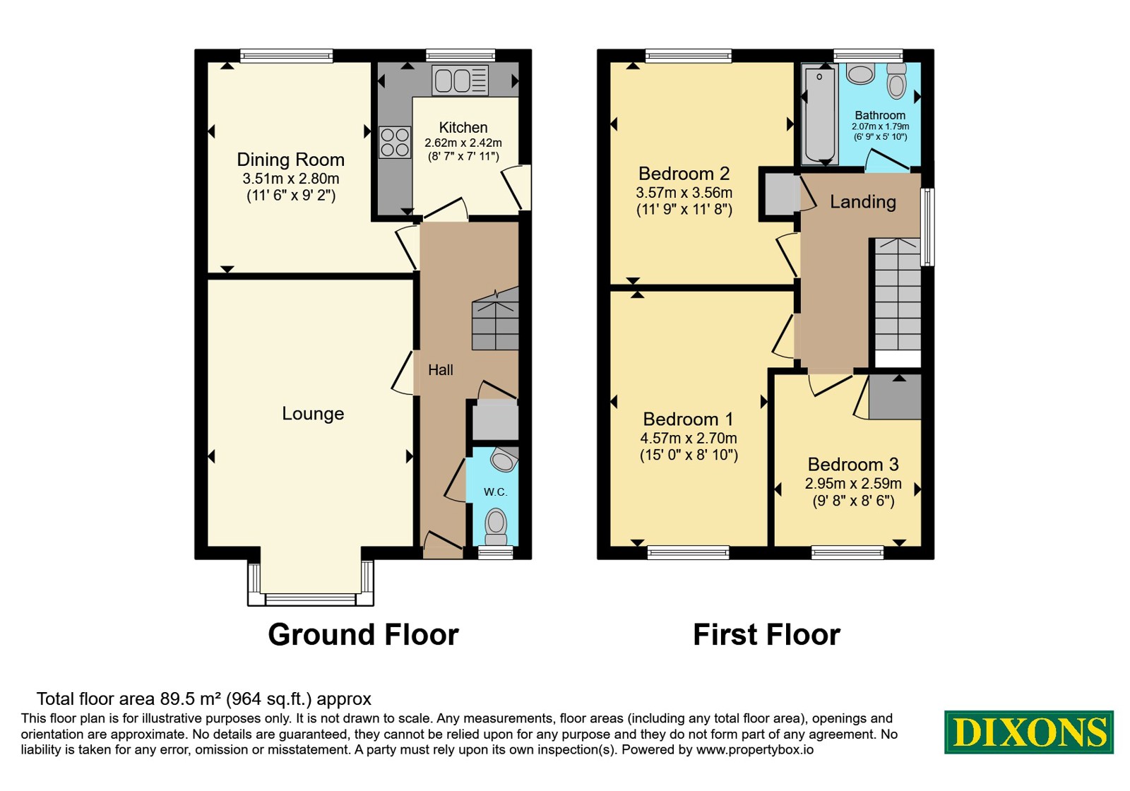 17, Highbrook Close, West Midlands floorplan