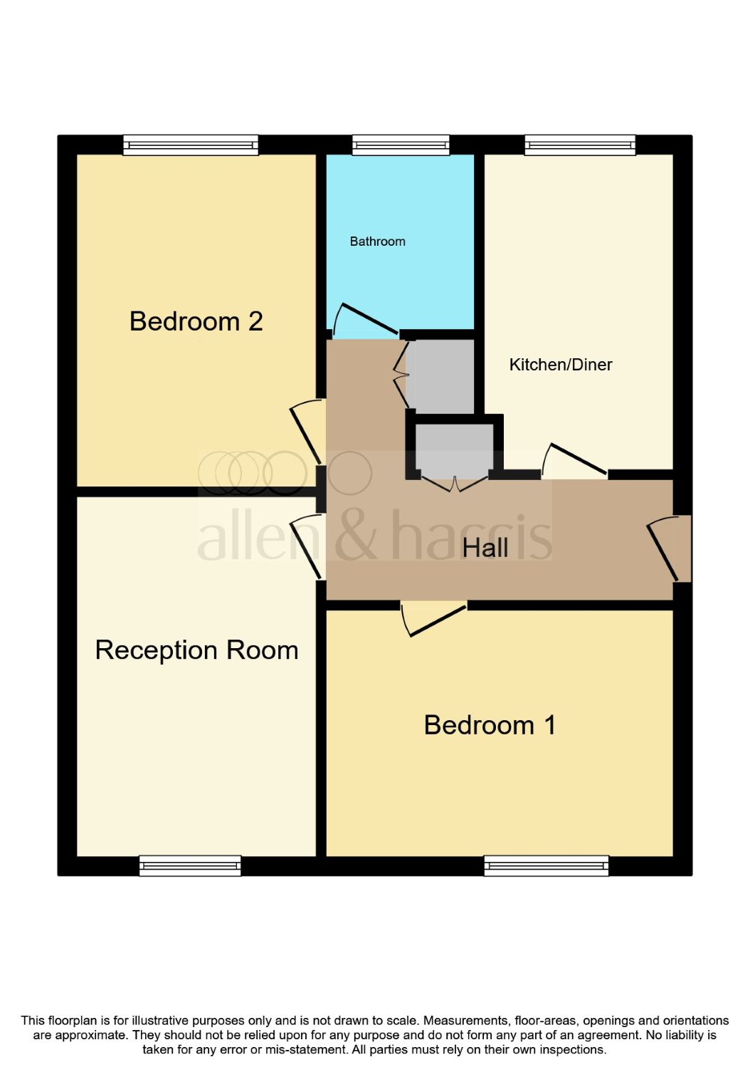 29, Exmouth Court, Lynmouth Crescent, Cardiff floorplan