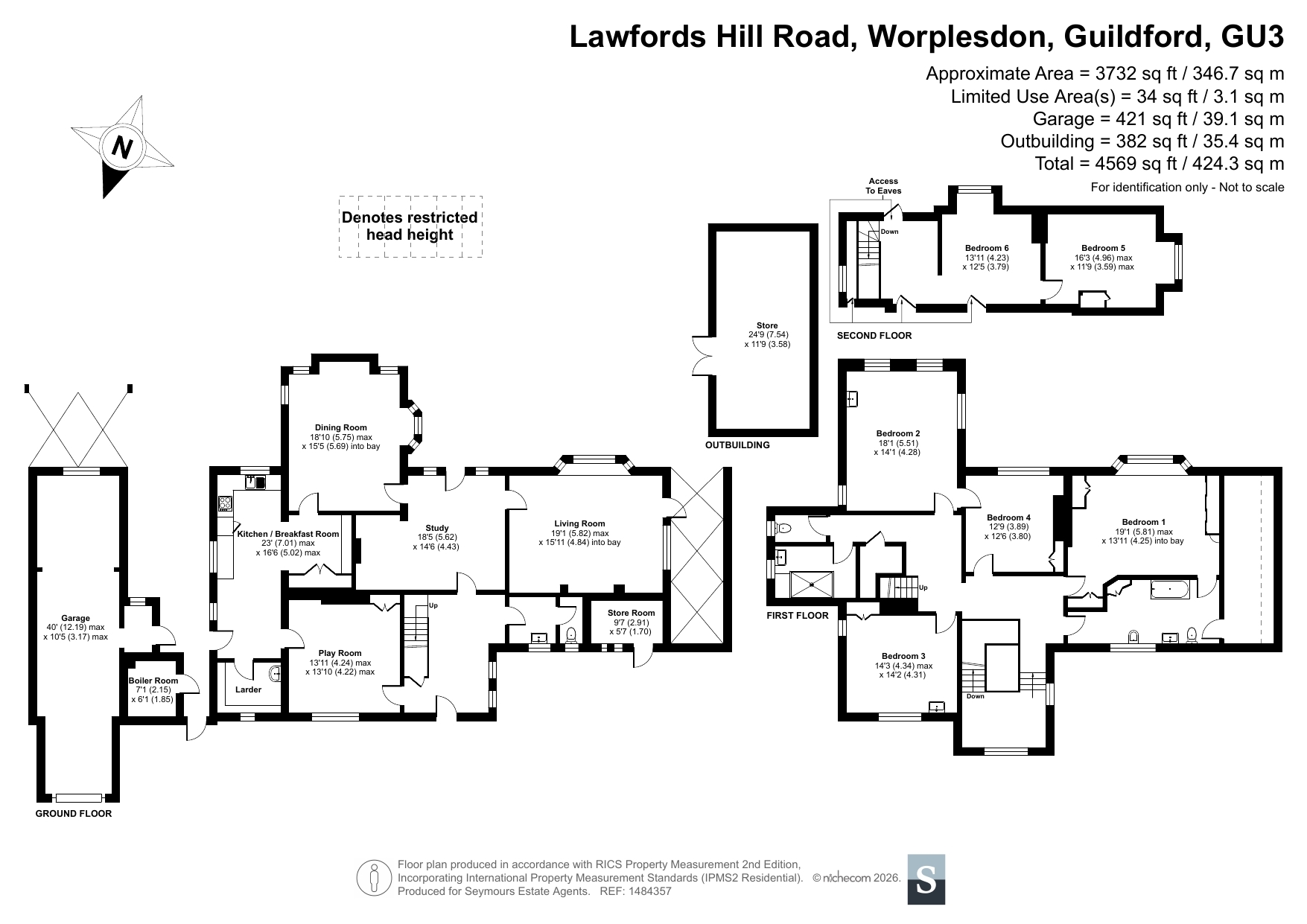 Lawfords Hill Cottage,, Lawfords Hill Road, Guildford floorplan