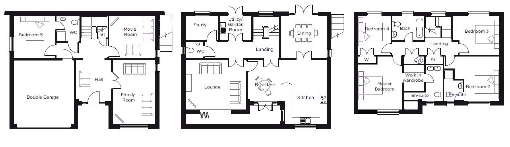 5 Bedrooms Detached house for sale in Oaklands Rise, Rossendale, Lancashire BB4