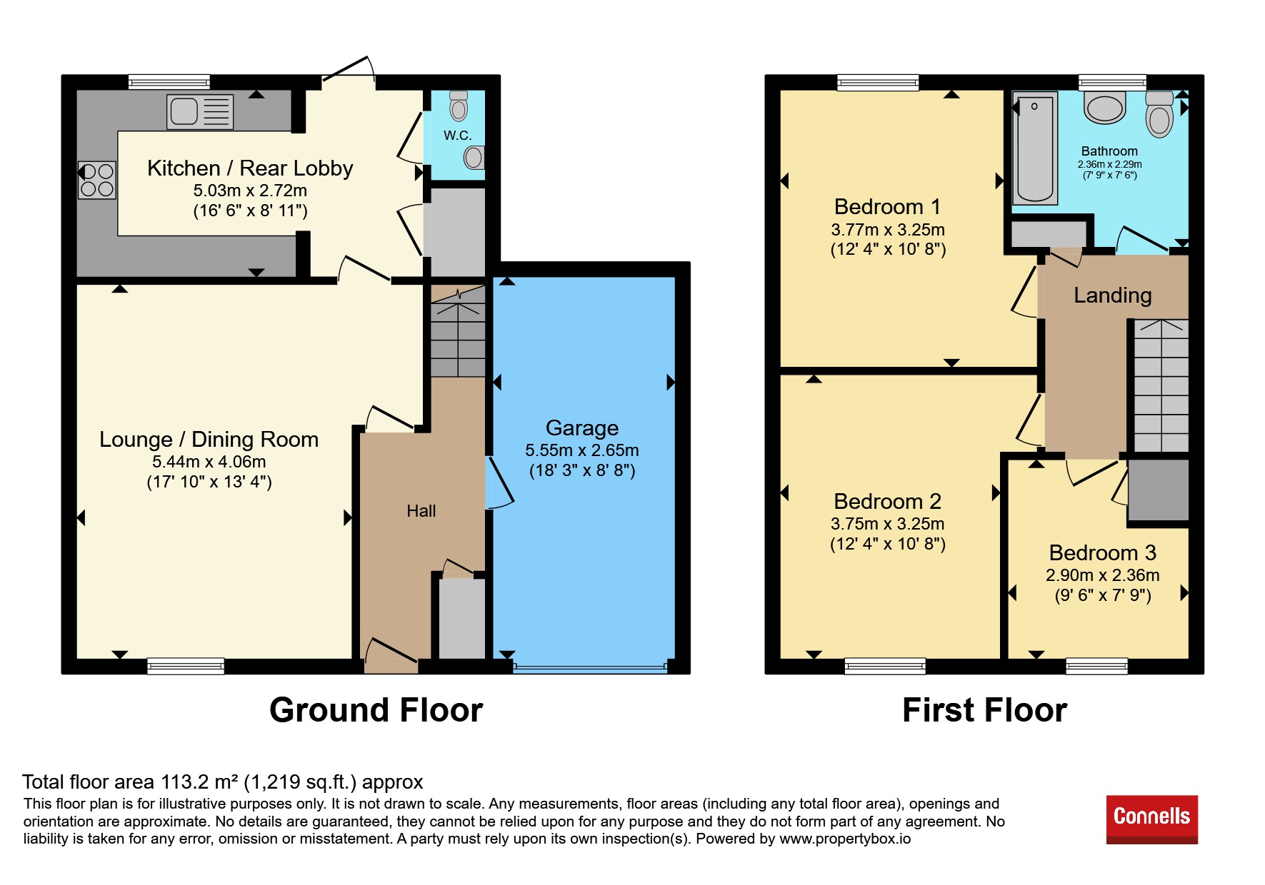 10, Dickens Close, Swindon floorplan