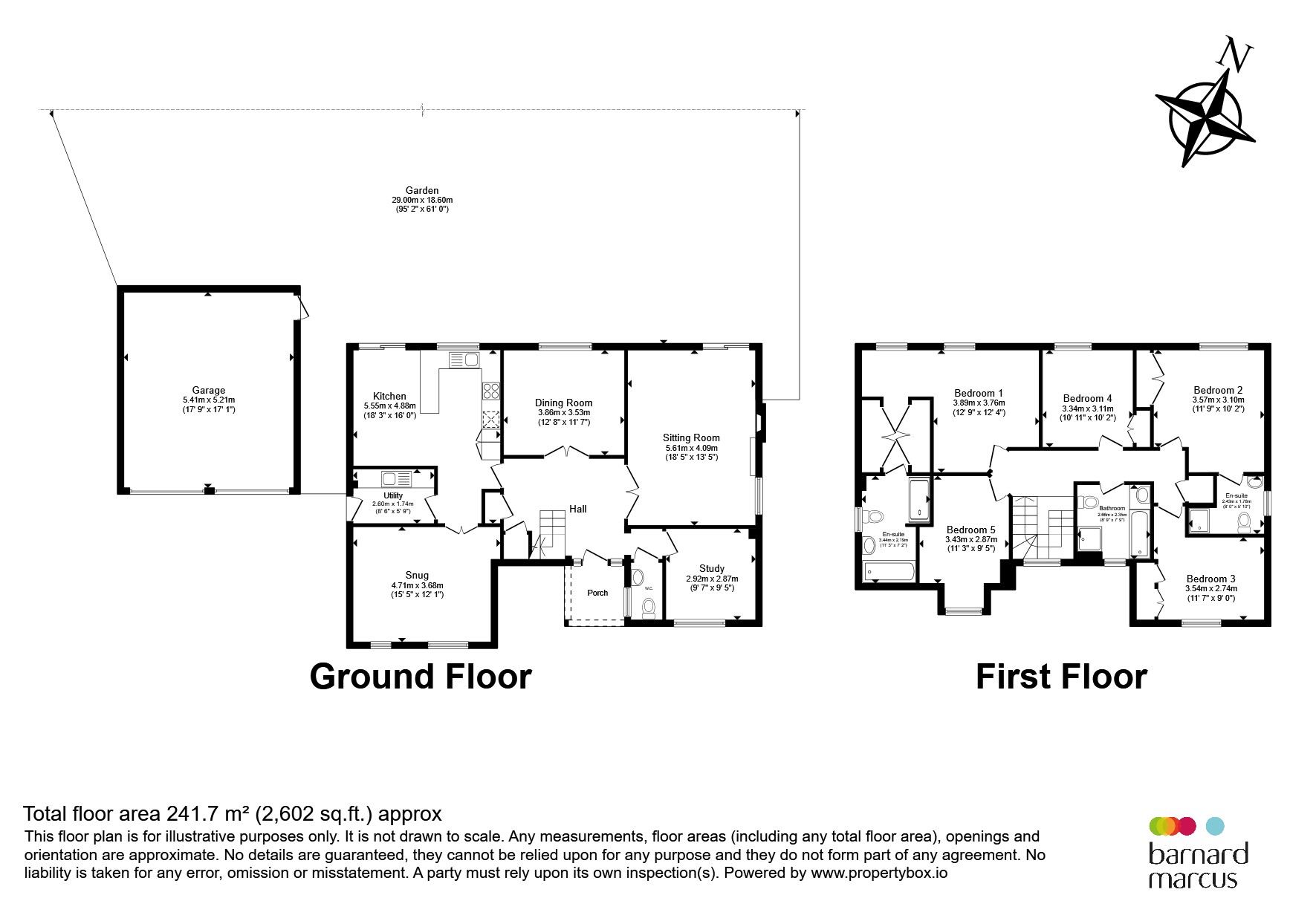 10, Highacre, Dorking floorplan