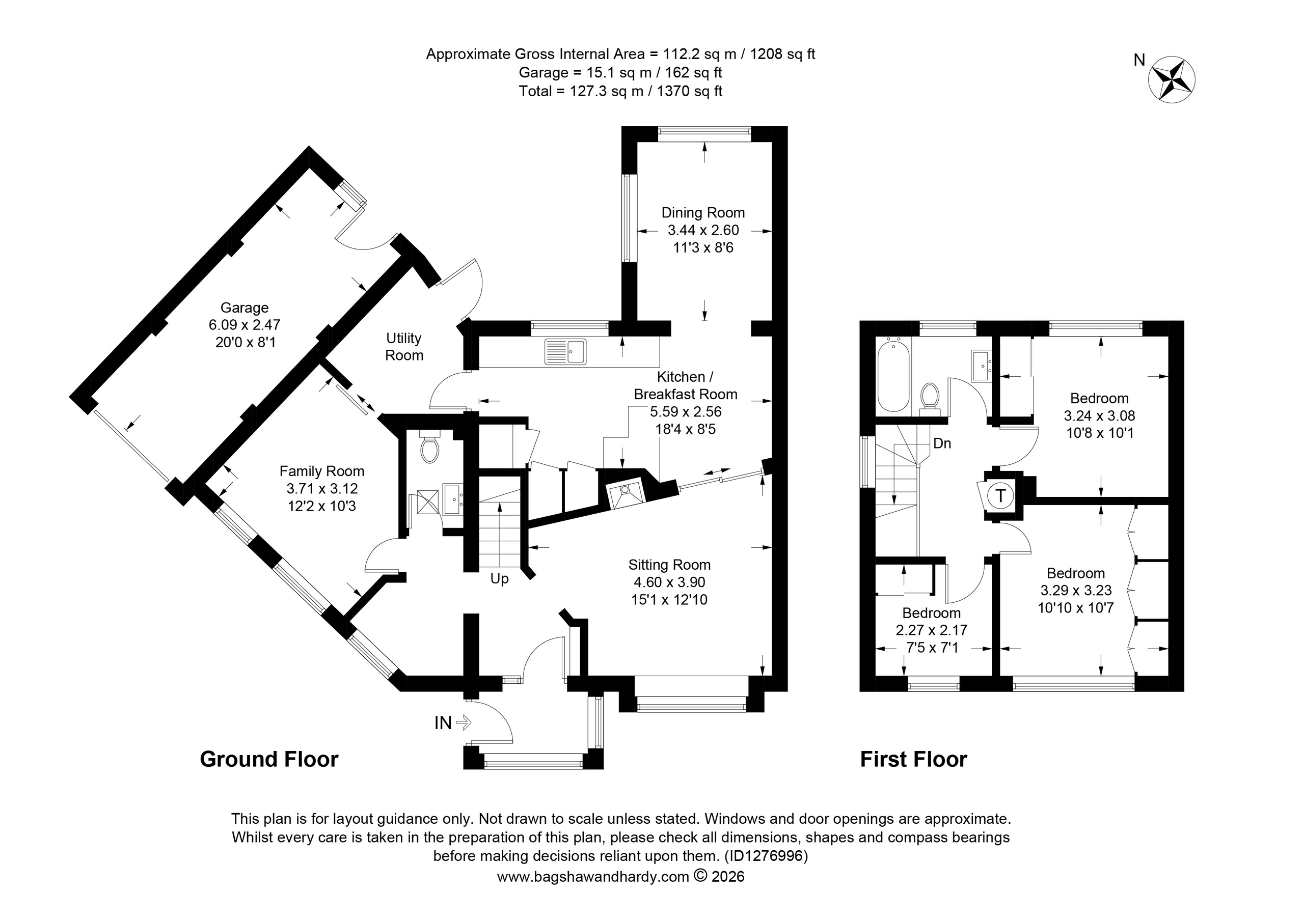 13 Swan Ridge, Edenbridge floorplan