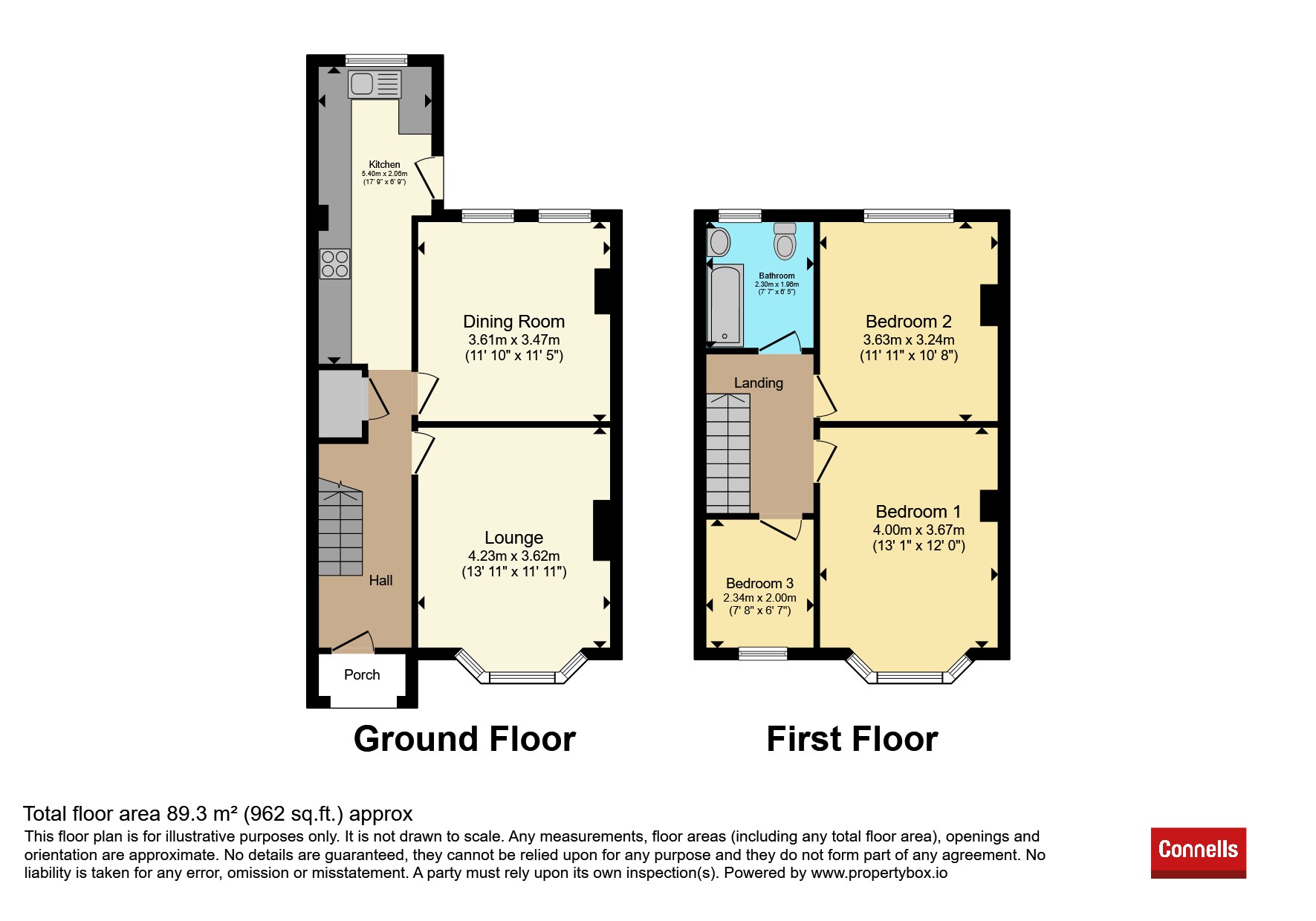 311, Oxford Gardens, Stafford floorplan