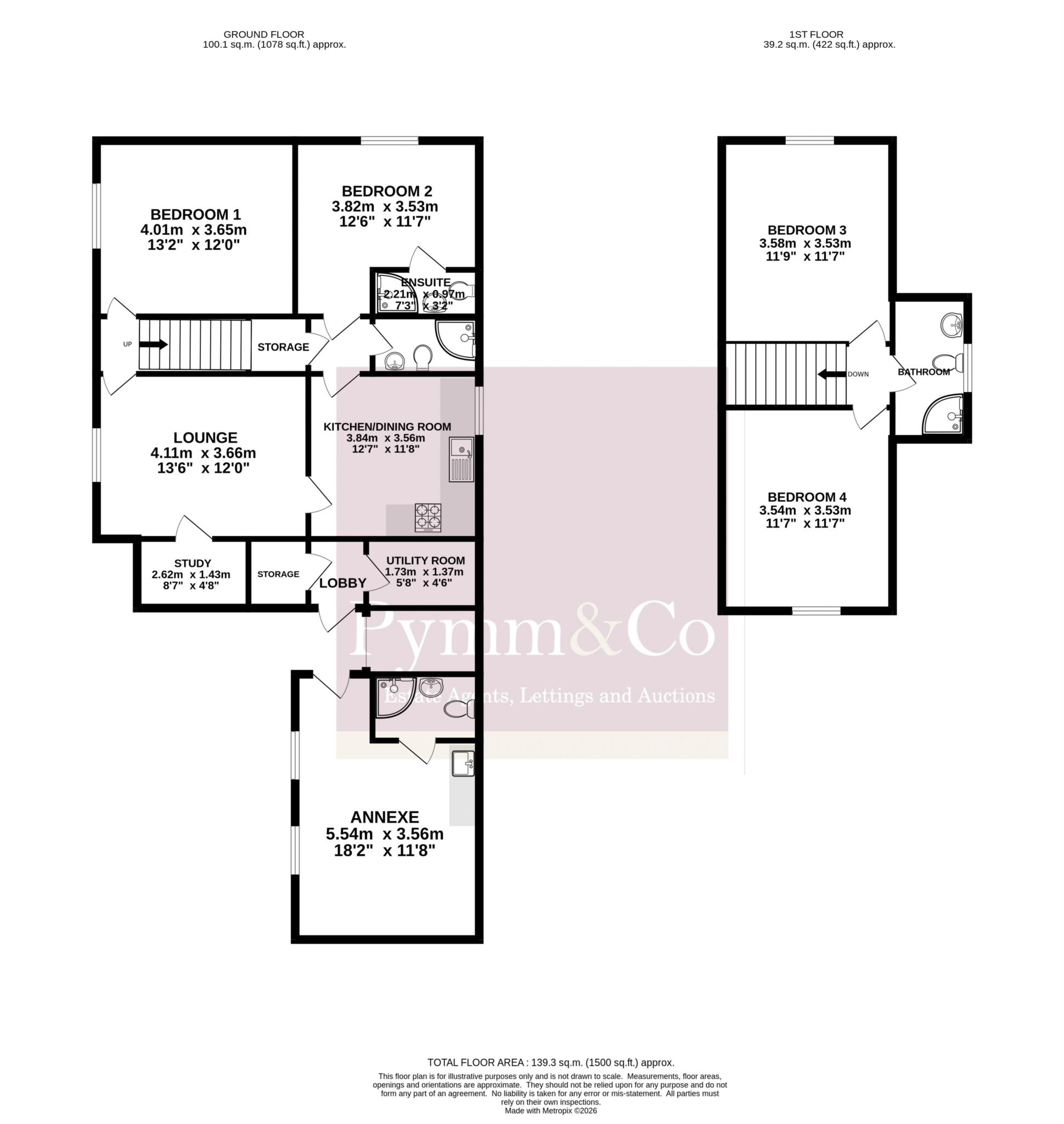 Norwich Road, Norwich floorplan